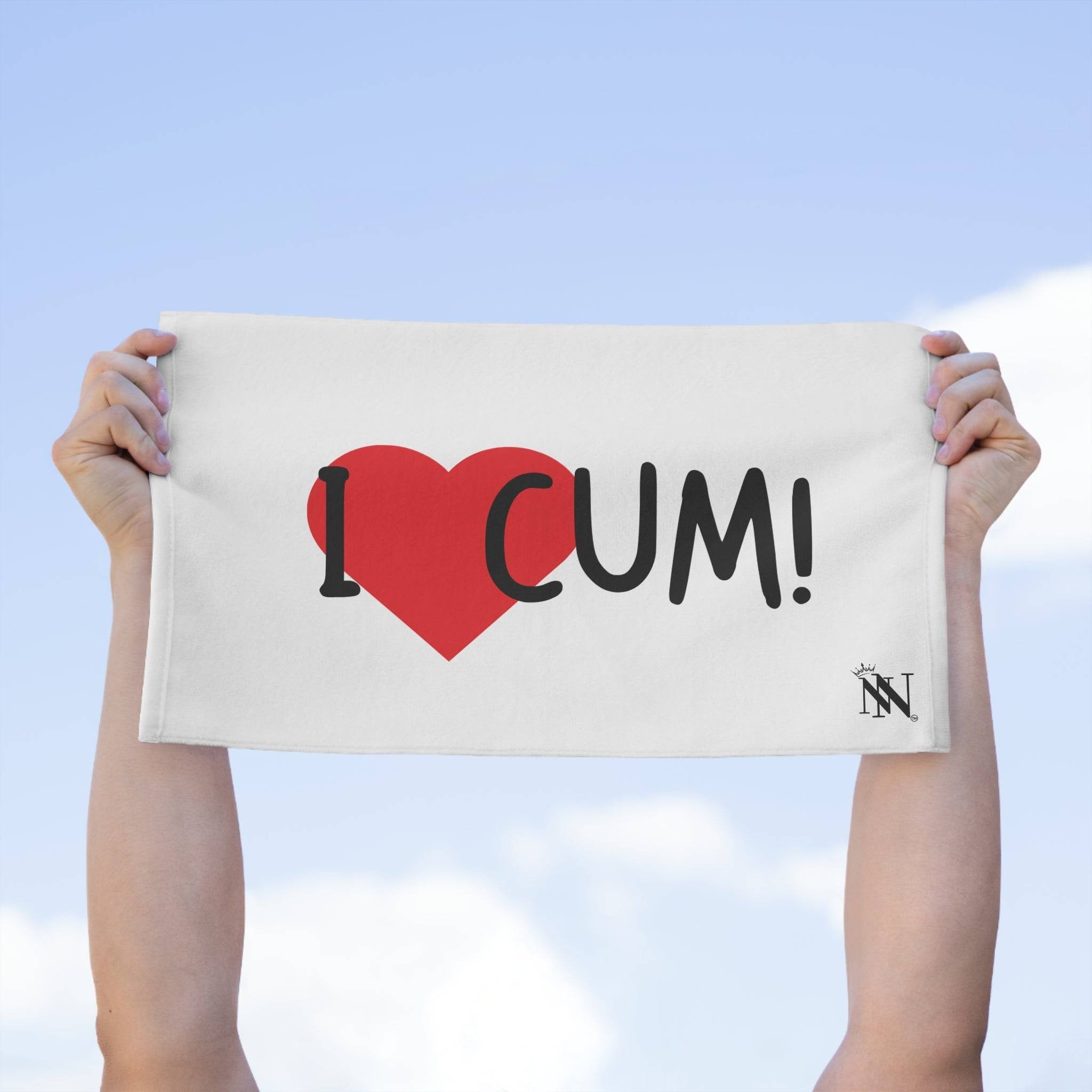 I Love Cum! | Mix & Match Soft Fun-Flirty Lovers’ Towels