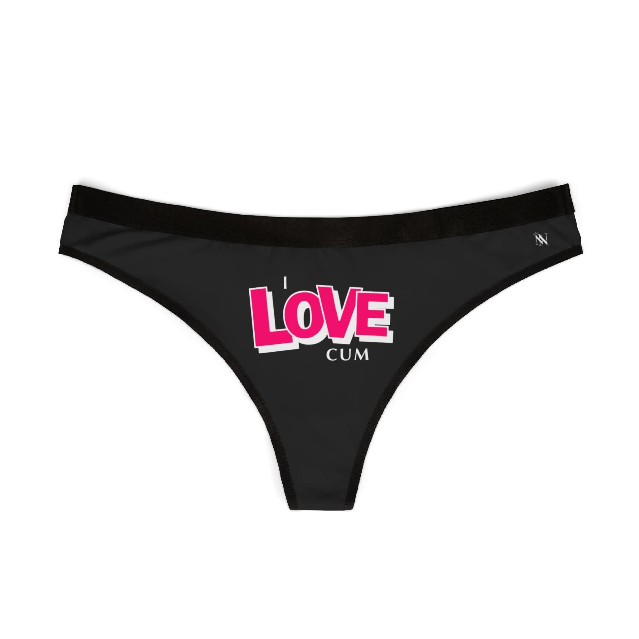 I Love Cum Mix Match Women’s Thong Sex Panties | Playful Gifts