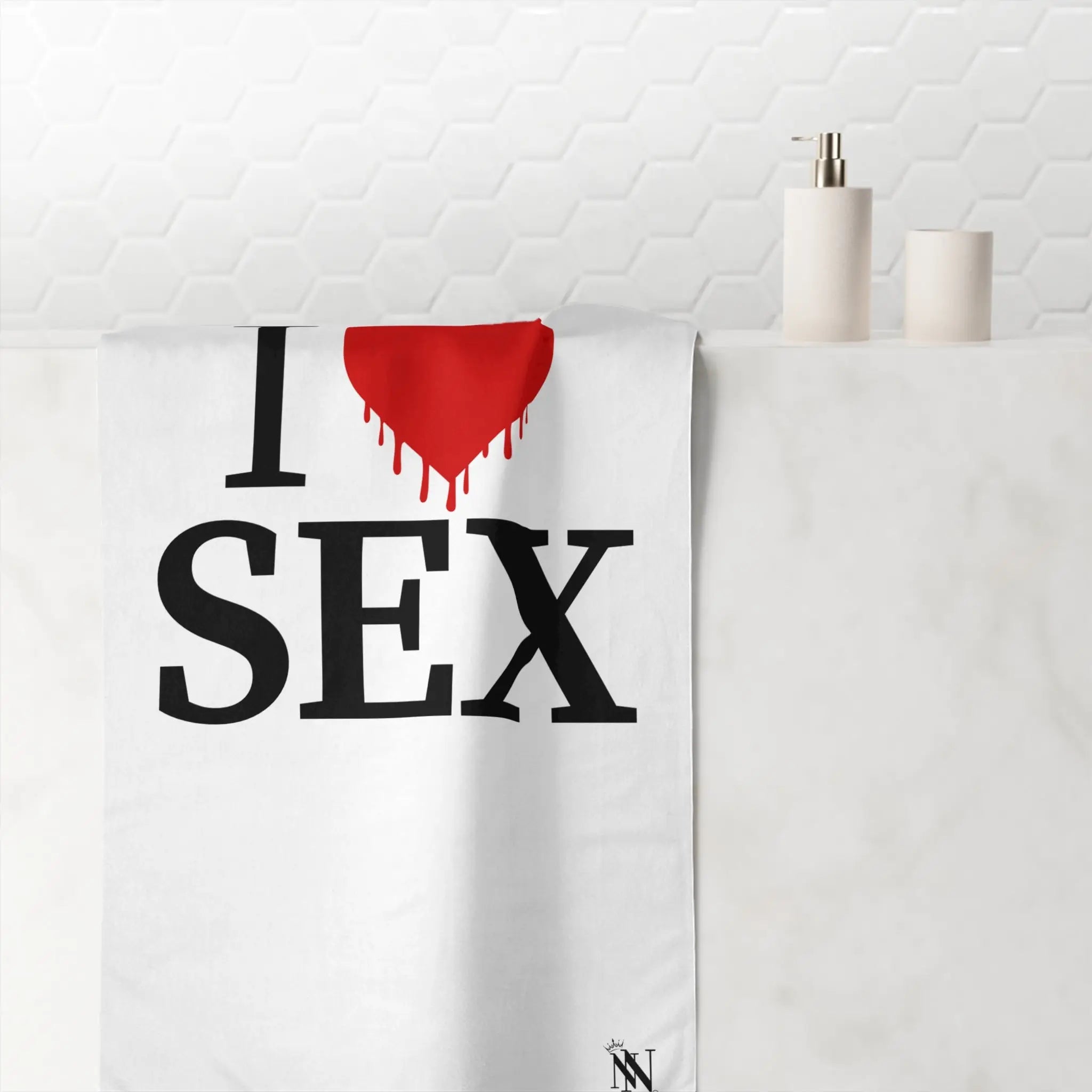 I Love Dripping Sex | Mix & Match XL Fun-Flirty Loversβ Towels