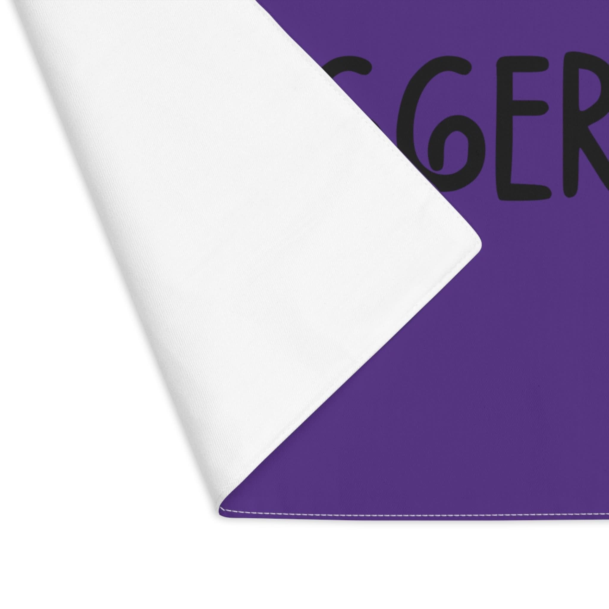 I Love Floggers Purple | Mix & Match Playful Fun-Flirty Lovers’ Toy Mats