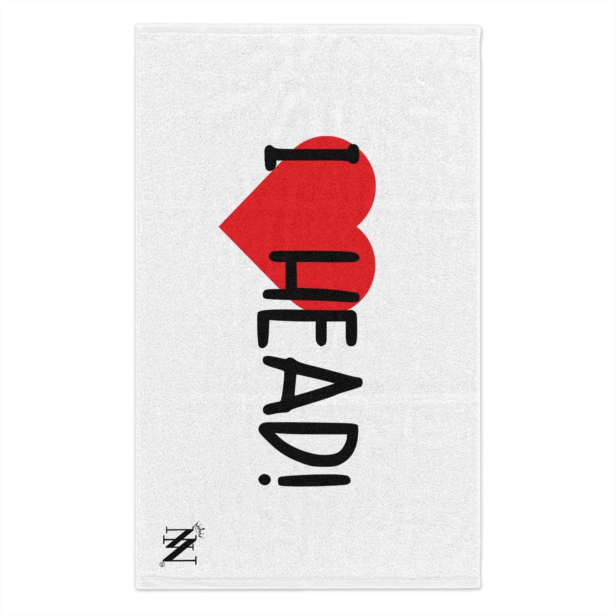 I Love Head | Mix & Match Soft Fun-Flirty Lovers’ Towels