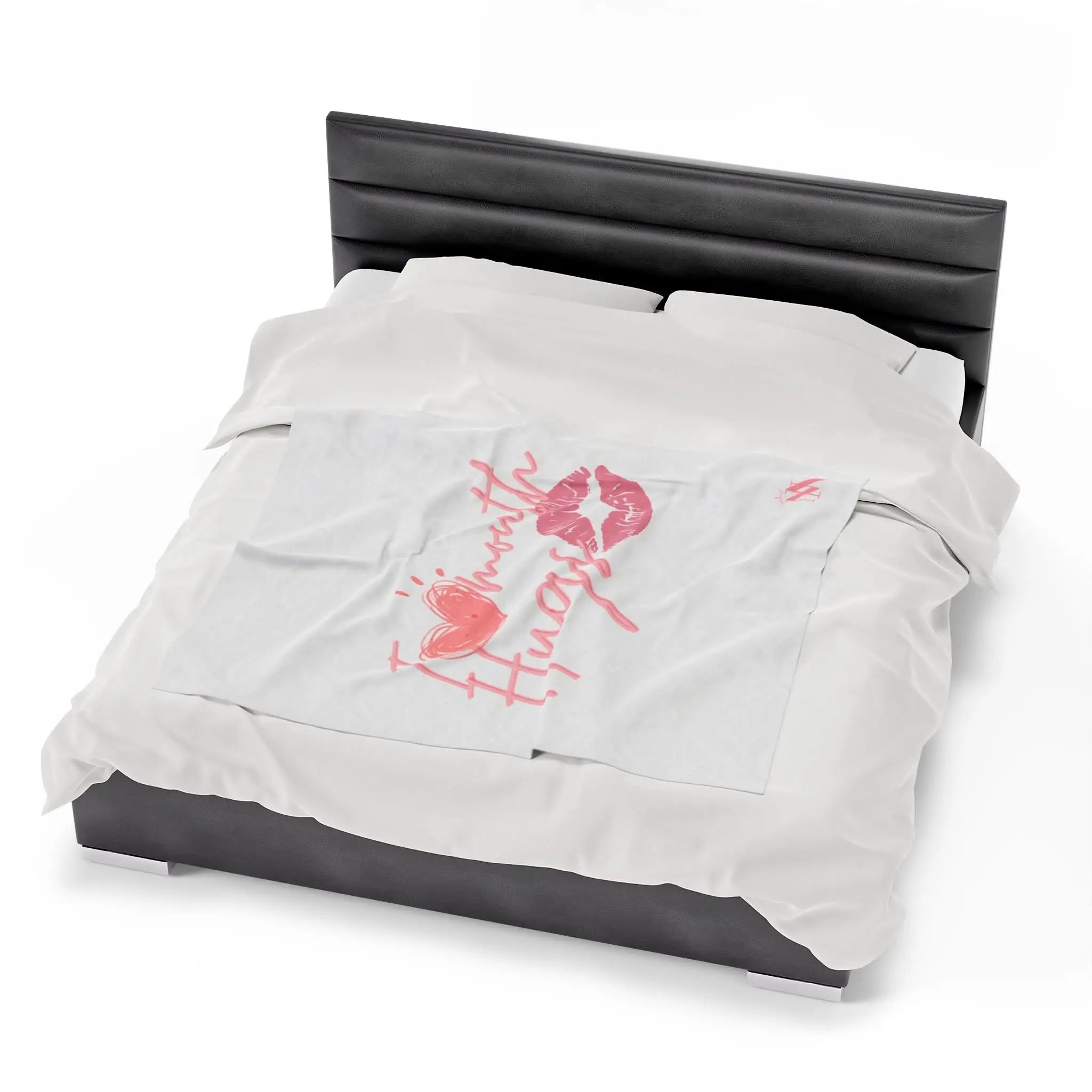I Love Mouth Hugs | Mix & Match Fun-Flirty Lovers’ Blankets