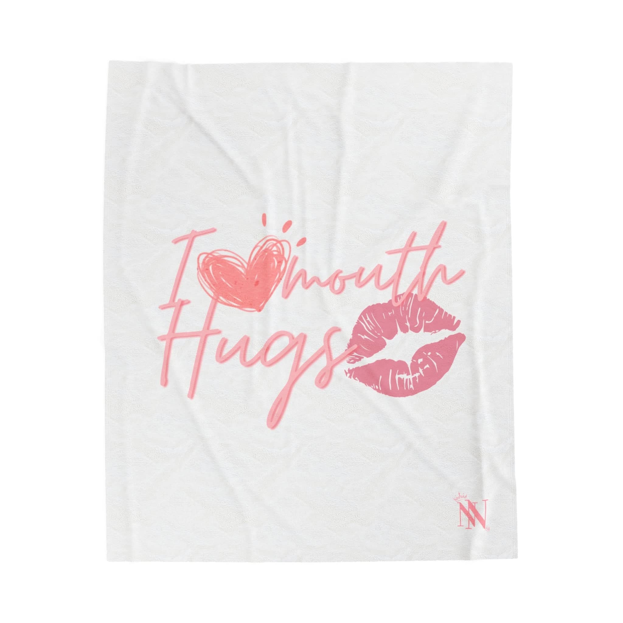 I Love Mouth Hugs | Mix & Match Fun-Flirty Lovers’ Blankets