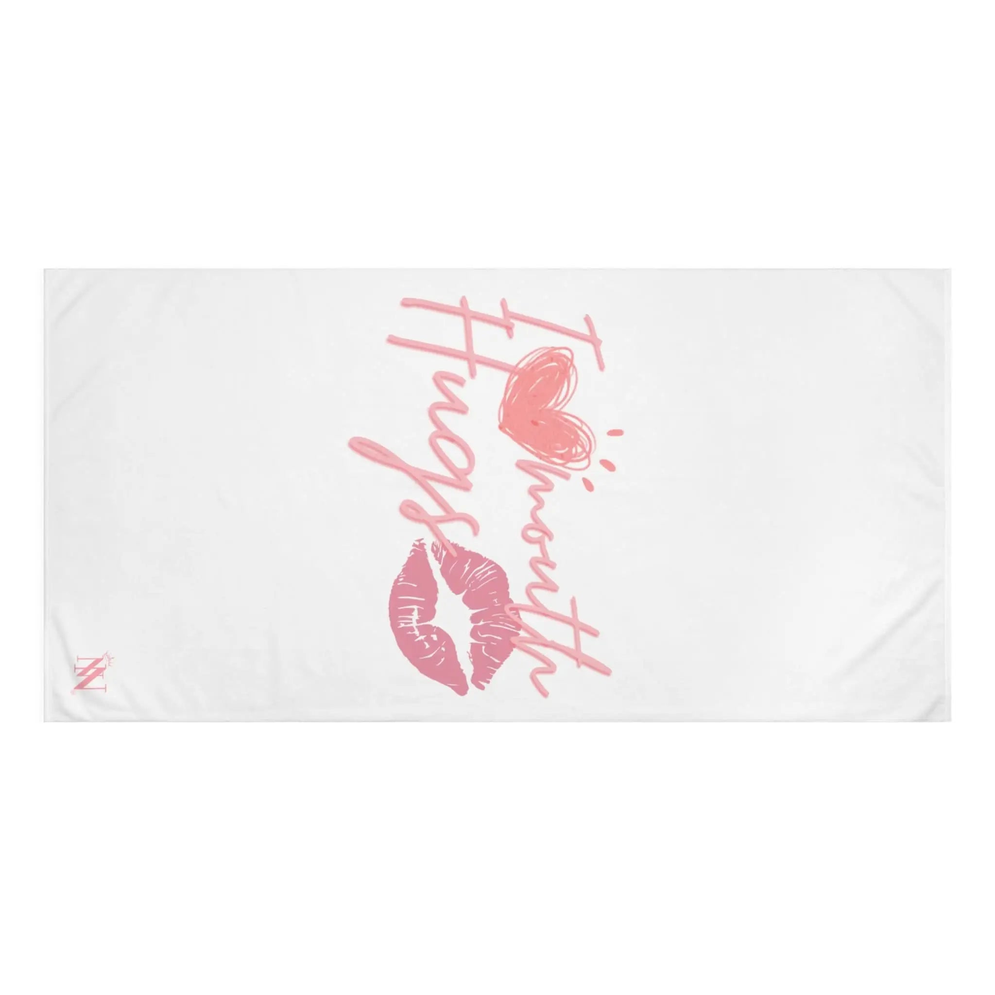 I Love Mouth Hugs | Mix & Match Naughty XL Fun-Flirty Lovers’ Towels