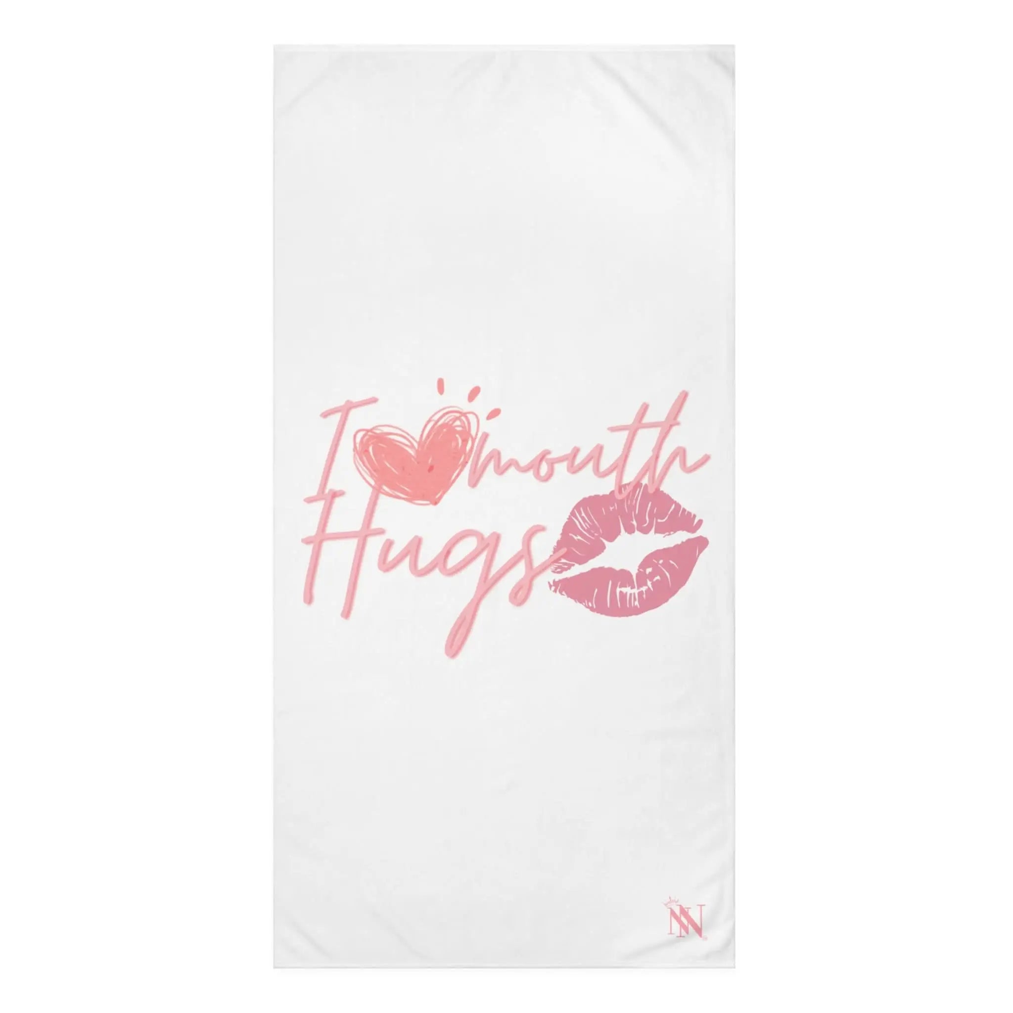 I Love Mouth Hugs | Mix & Match Naughty XL Fun-Flirty Lovers’ Towels
