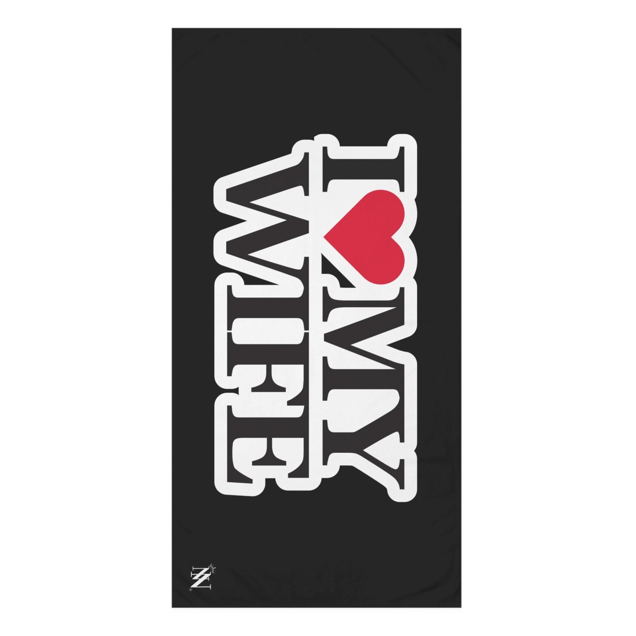 I Love My Wife | Mix & Match Naughty XL Fun-Flirty Lovers’ Towels