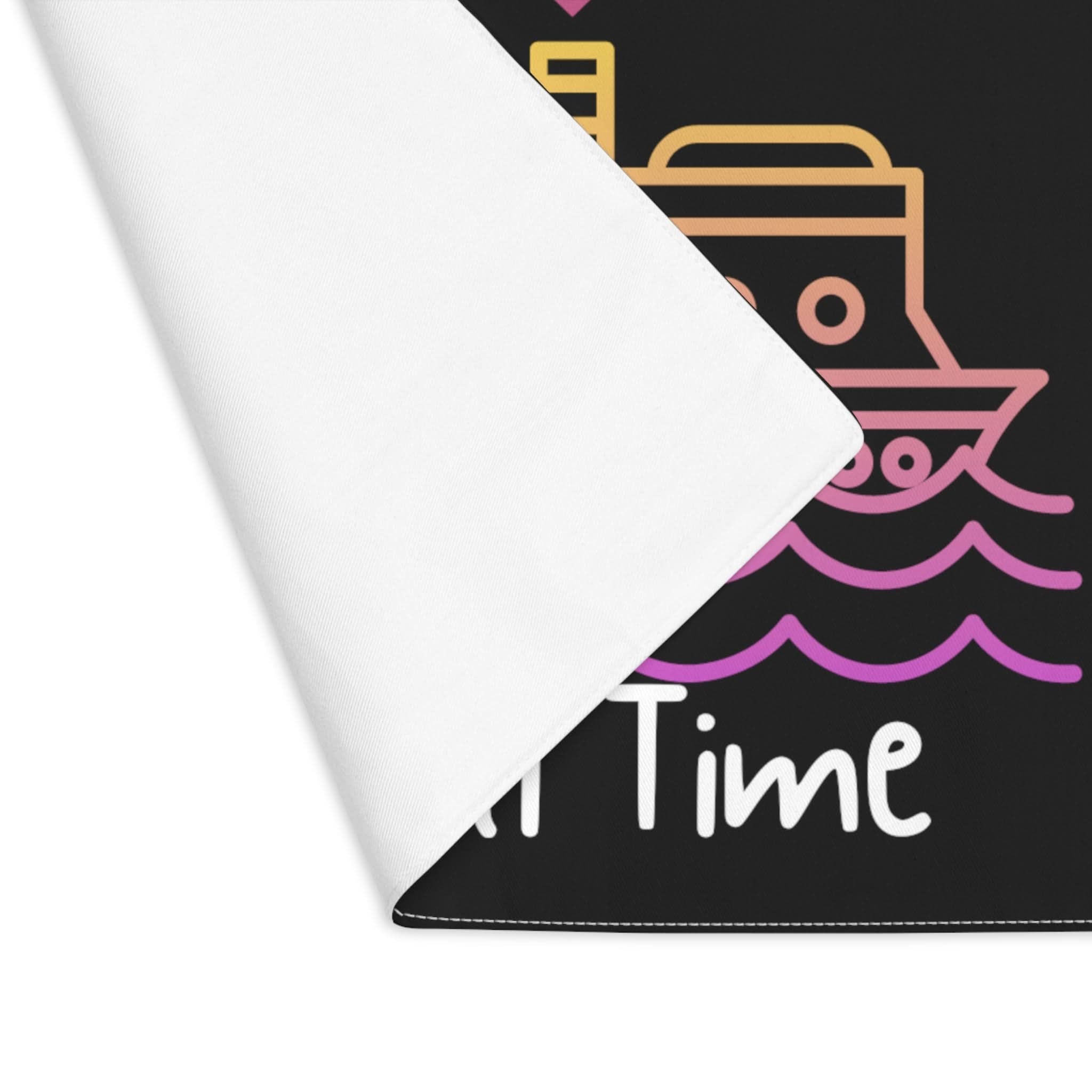 I Love Nauti Time Black | Mix & Match Playful Fun-Flirty Lovers’ Toy Mats