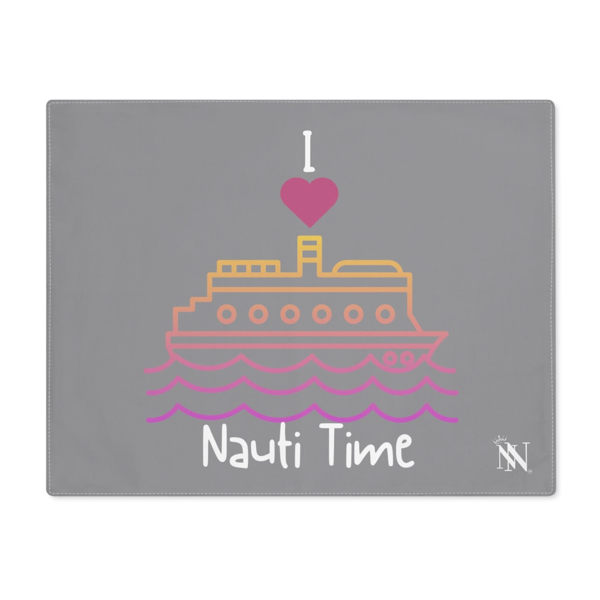 I Love Nauti Time Grey | Mix & Match Playful Fun-Flirty Lovers’ Toy Mats