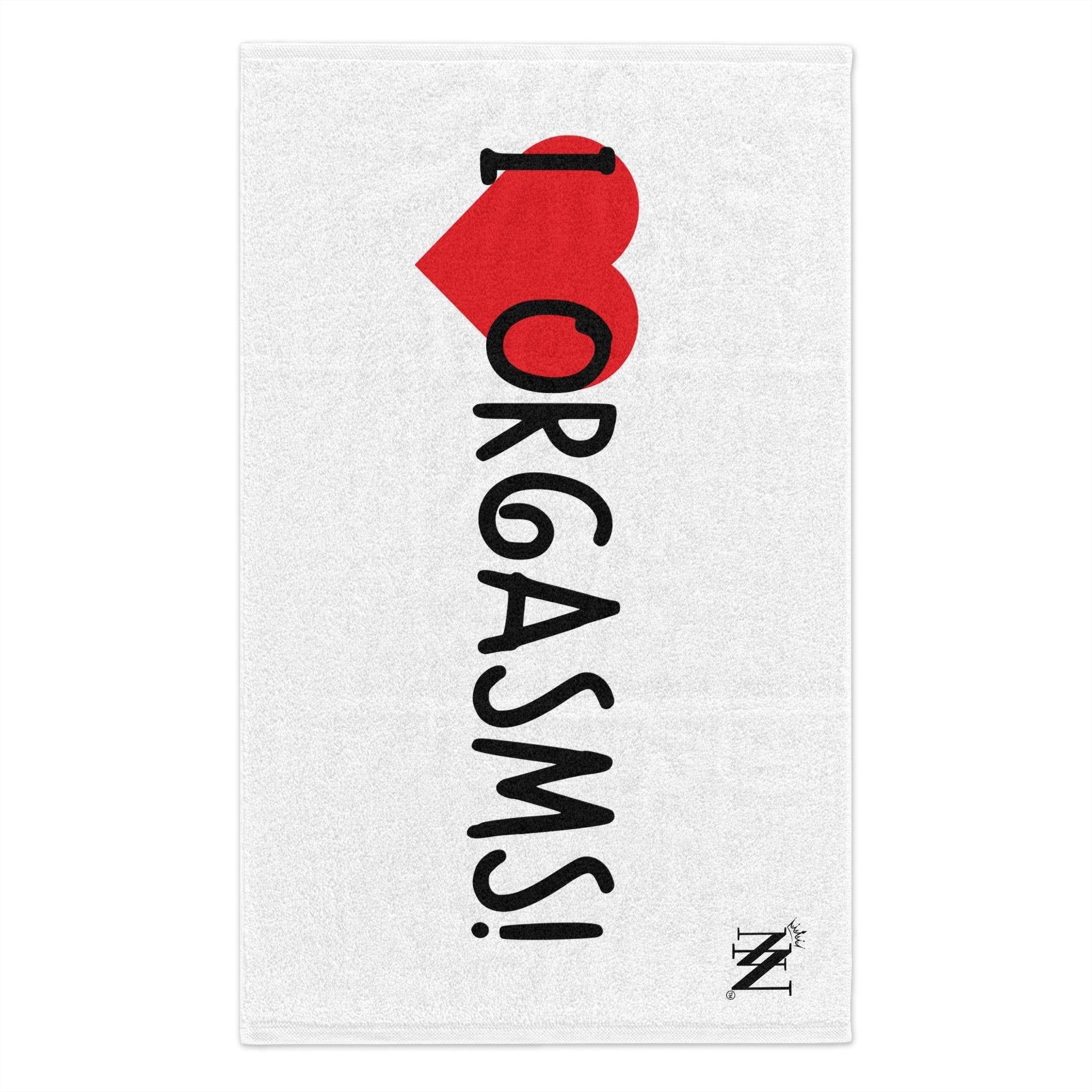 I Love Orgasms! | Mix & Match Soft Fun-Flirty Lovers’ Towels