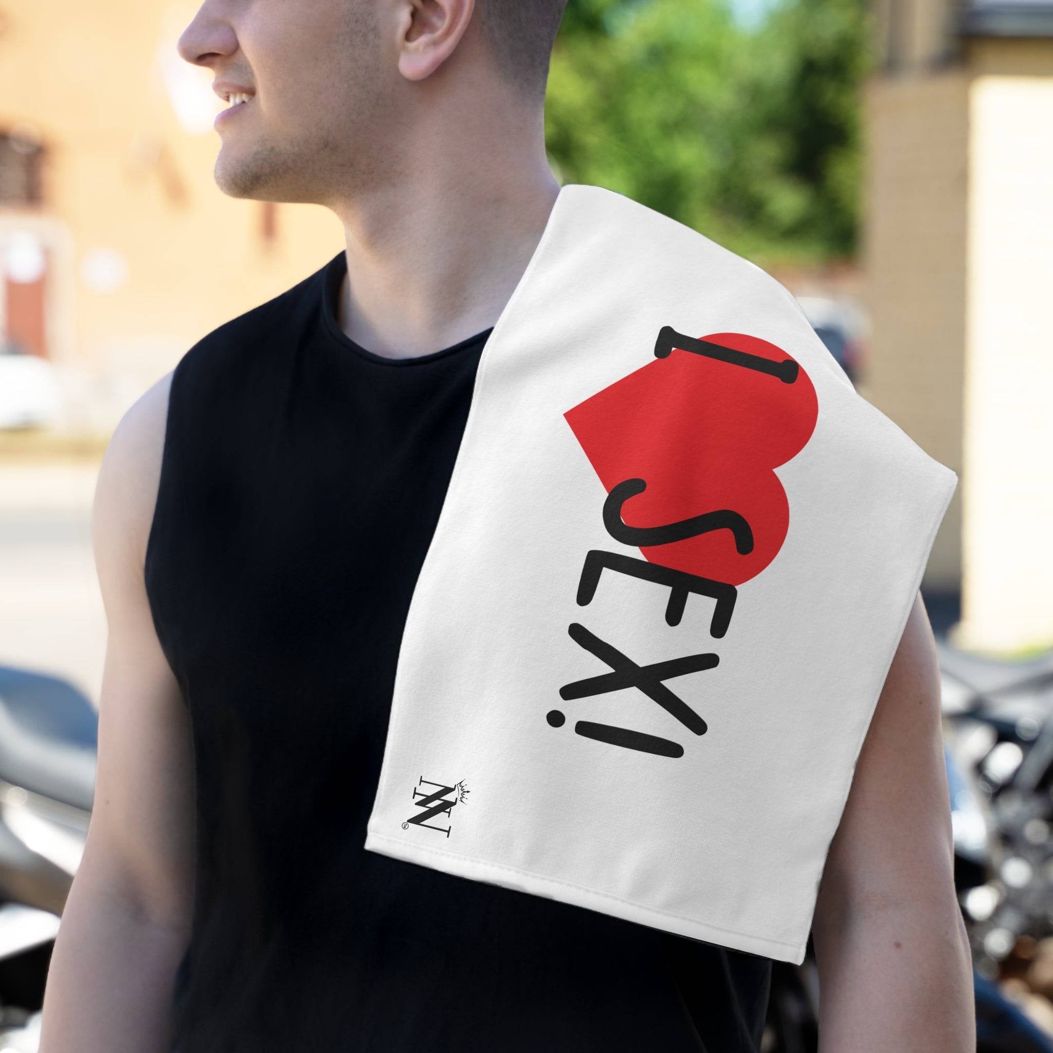 I Love Sex! | Mix & Match Soft Fun-Flirty Lovers’ Towels