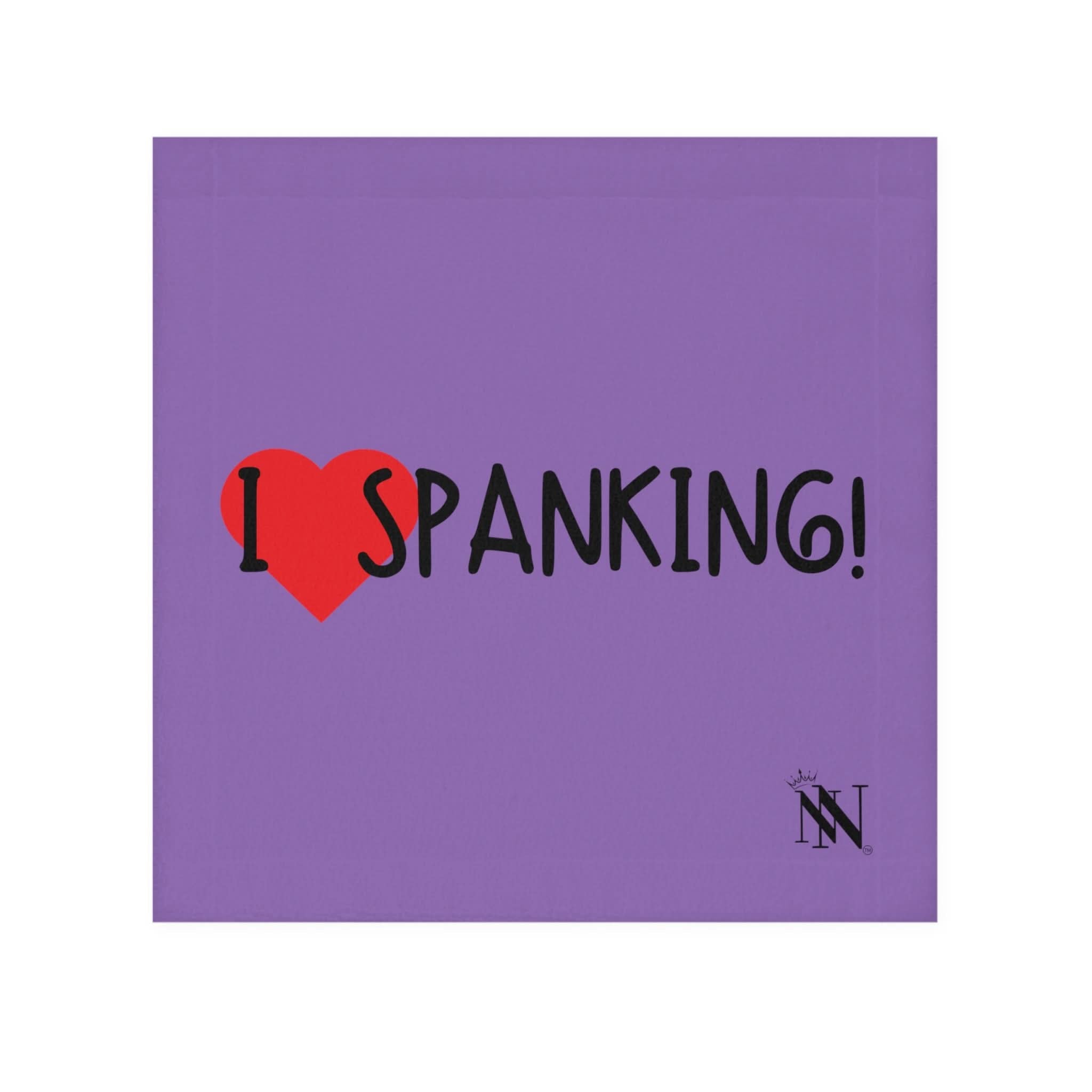I Love Spanking! Lavendar | Mix & Match Lils’ Fun-Flirty Lovers’ Towels