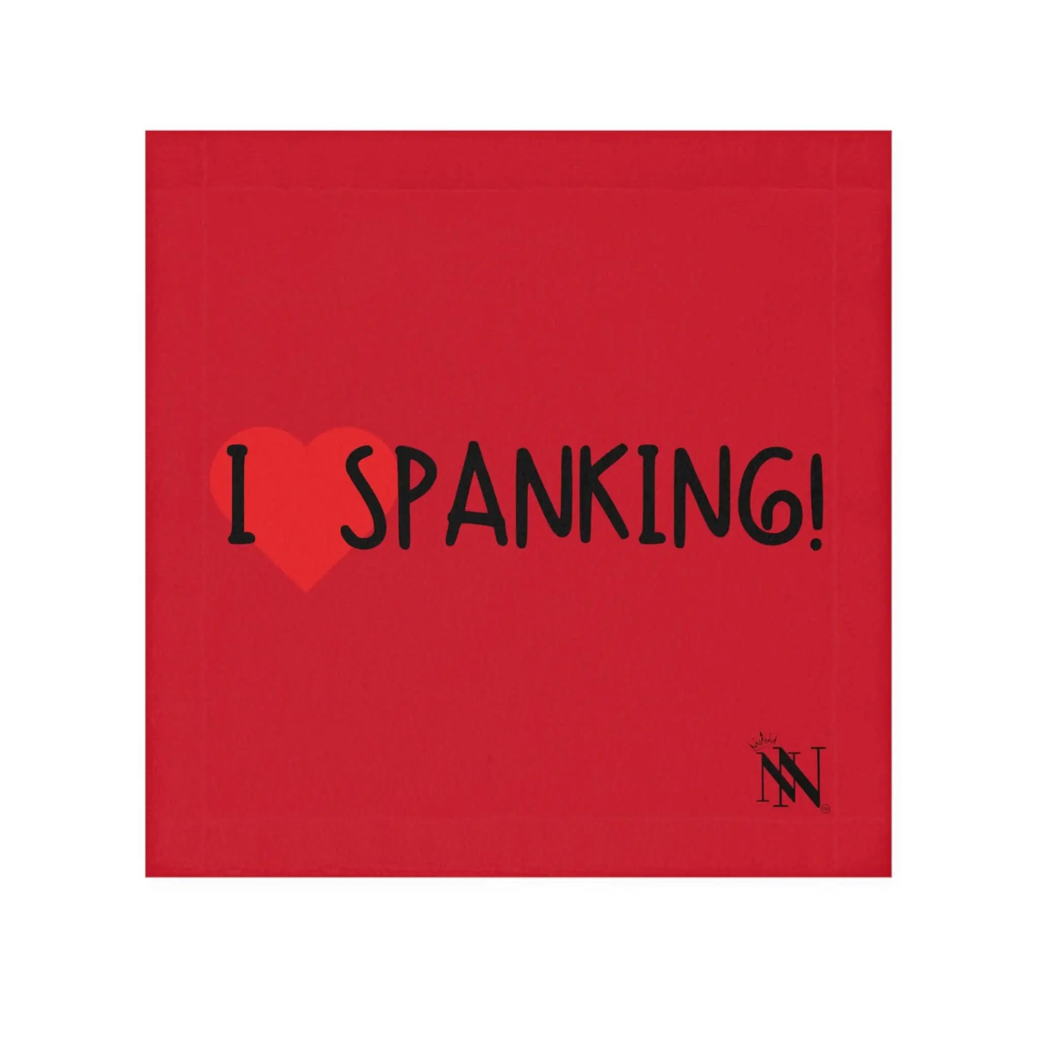 I Love Spanking! Red | Mix & Match Lils’ Fun-Flirty Lovers’ Towels