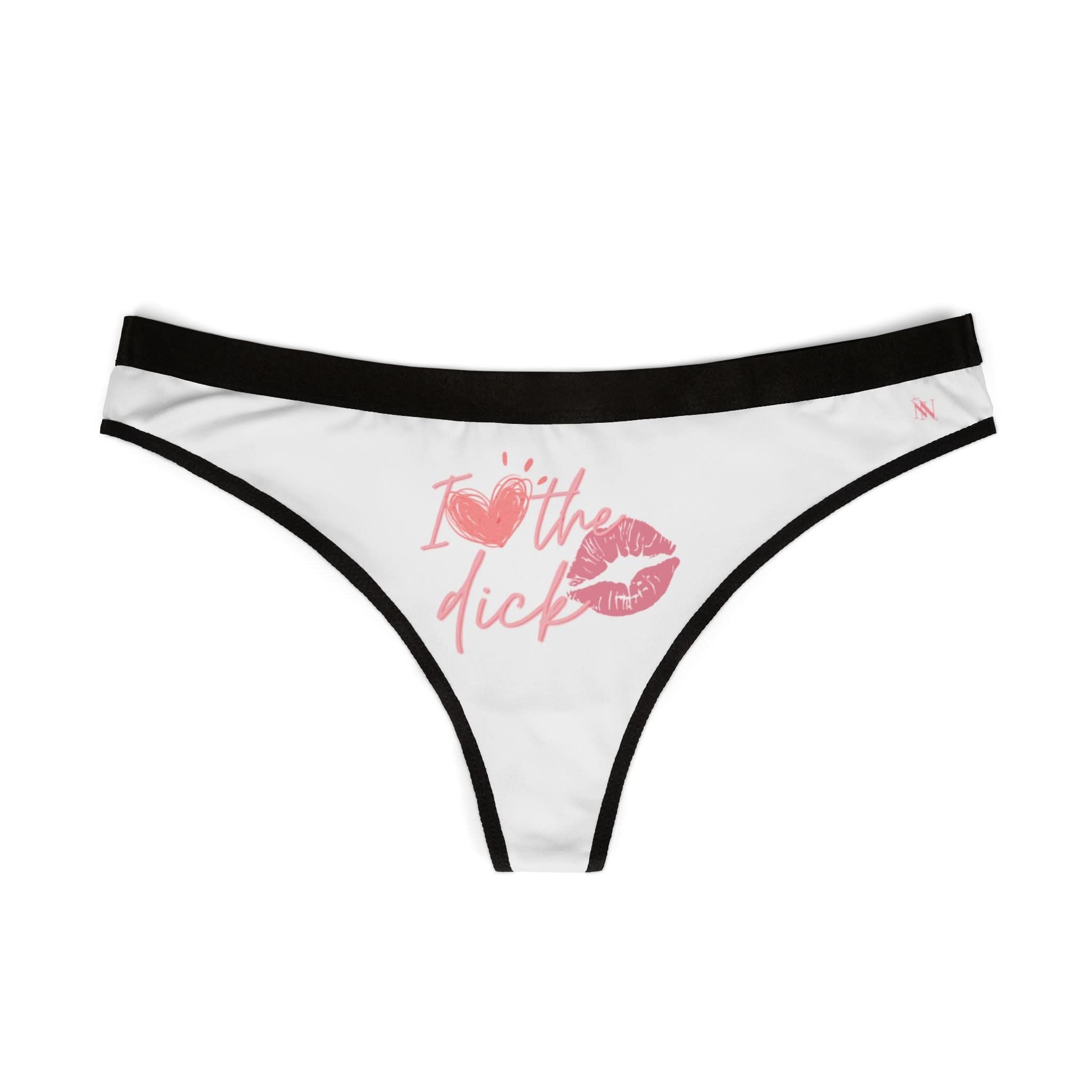 I Love The Dick | Mix & Match Women’s Fun-Flirty Lovers’ Thongs