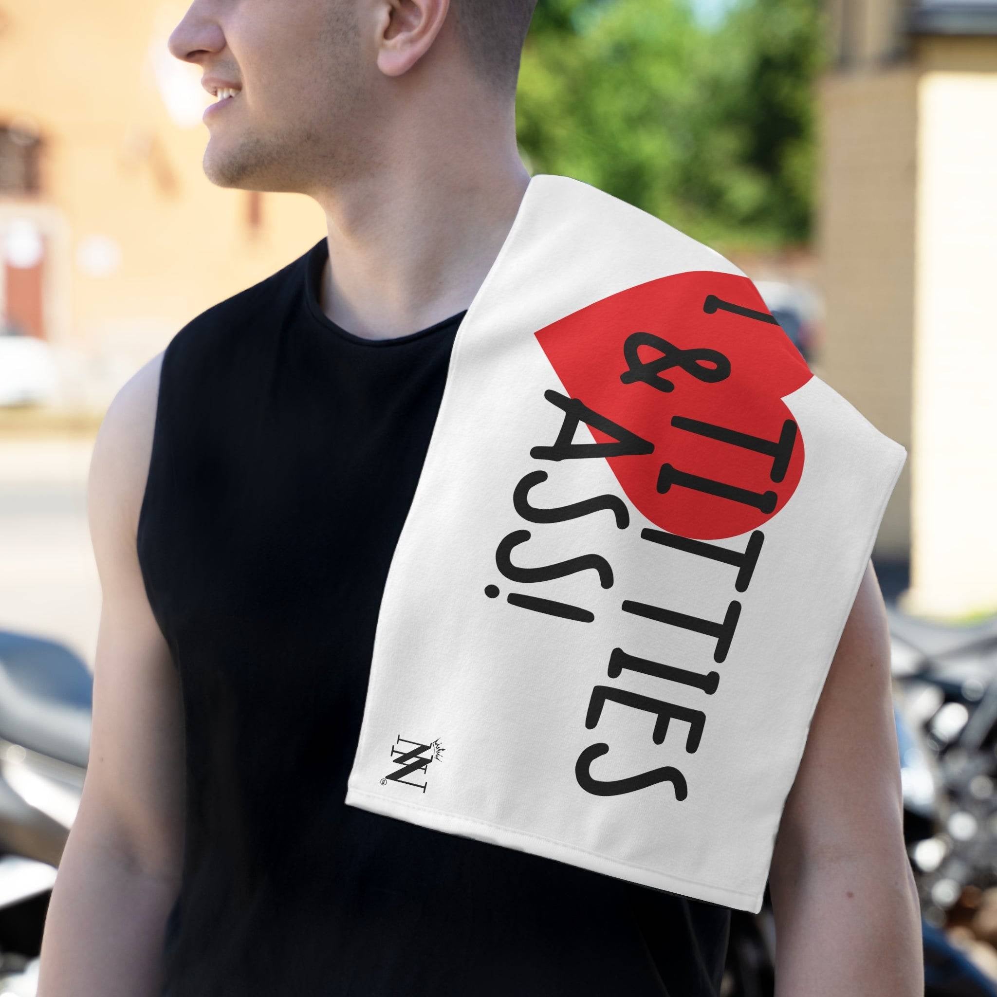 I Love Titties & Ass | Mix & Match Soft Fun-Flirty Lovers’ Towels