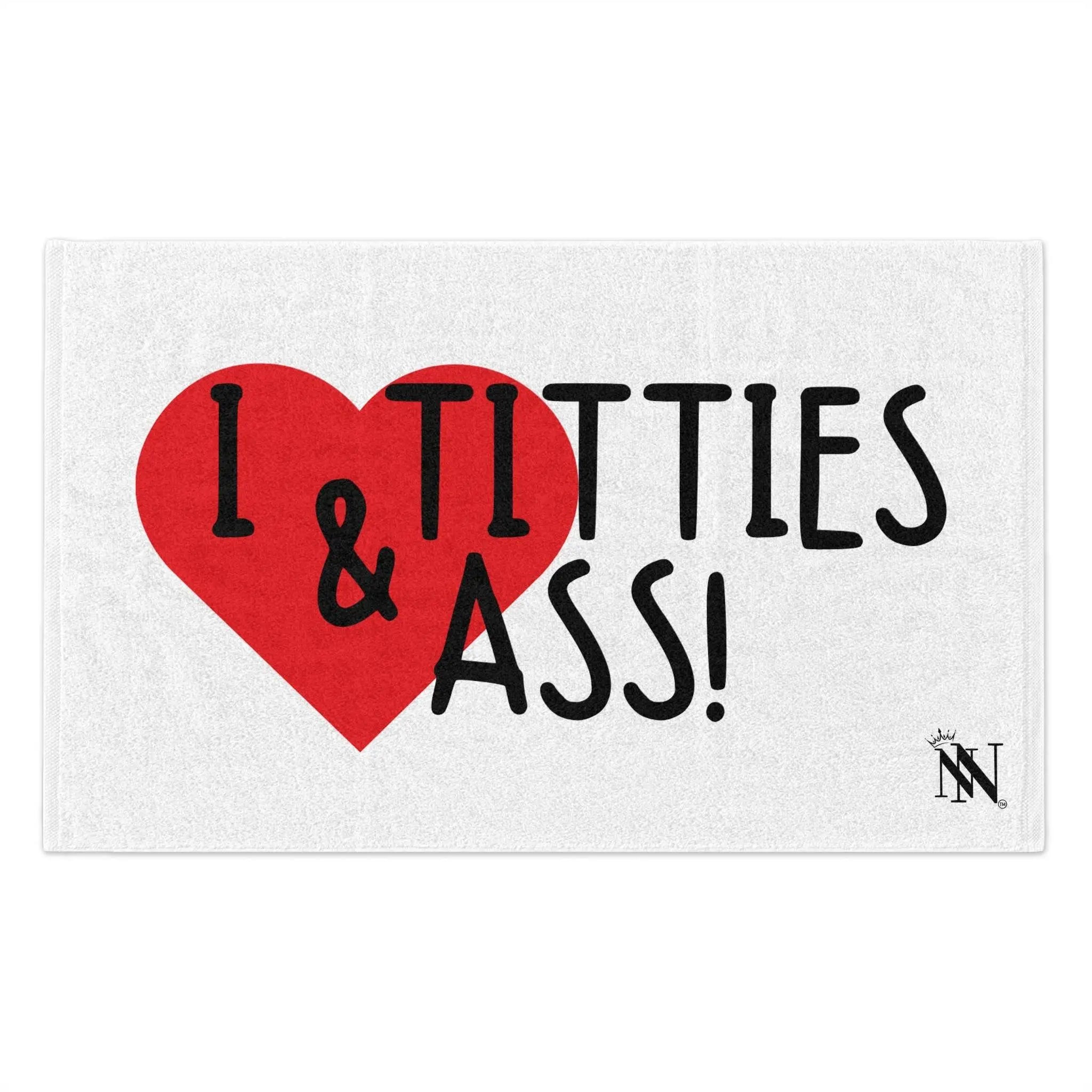 I Love Titties & Ass | Mix & Match Soft Fun-Flirty Lovers’ Towels