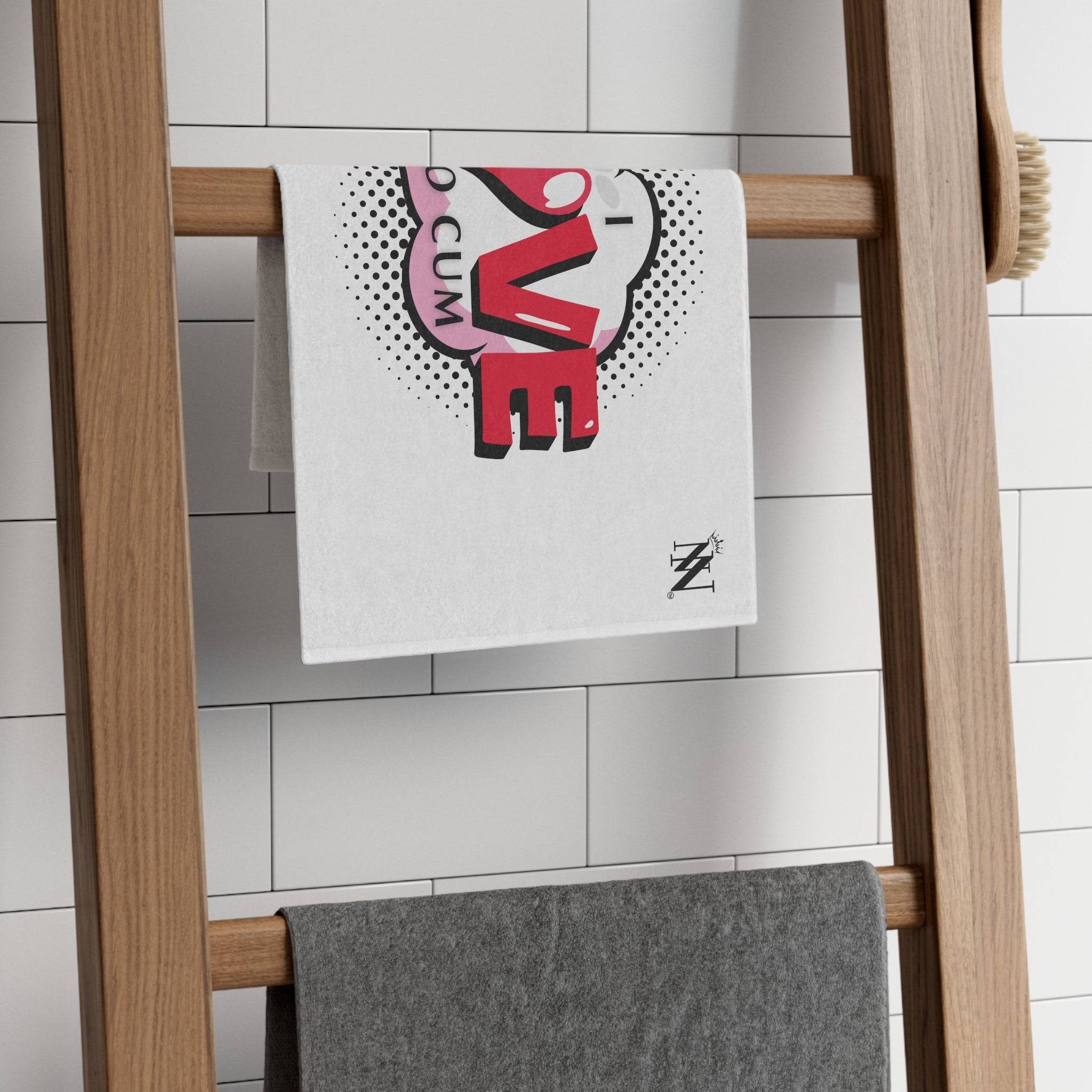 I Love to Cum | Mix & Match Soft Fun-Flirty Lovers’ Towels