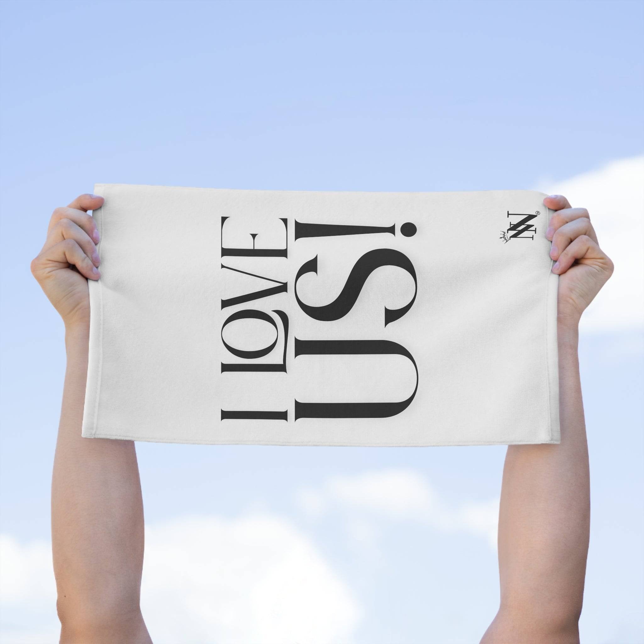 I Love Us! | Mix & Match Soft Fun-Flirty Lovers’ Towels