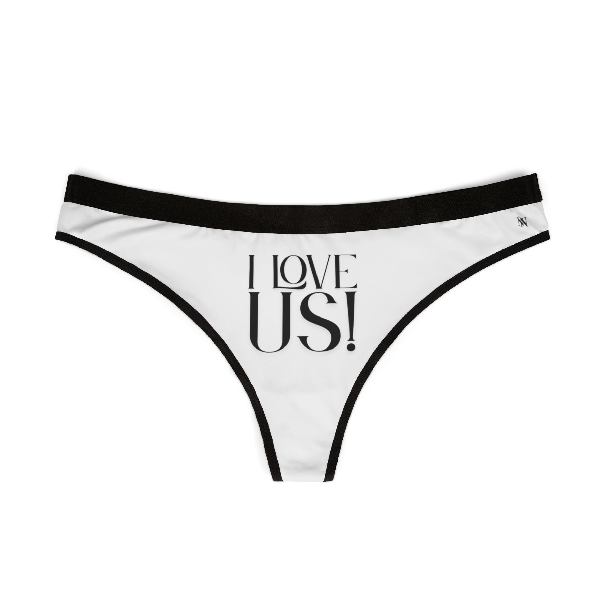 I Love Us! | Mix & Match Women’s Fun-Flirty Lovers’ Thongs