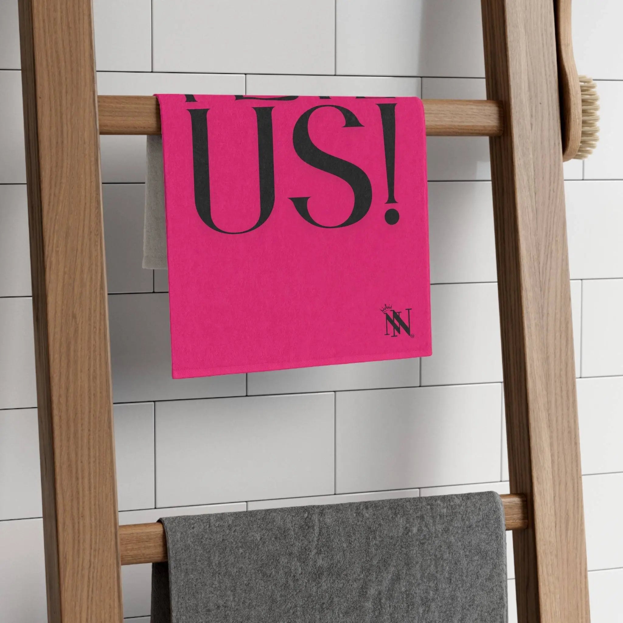 I Love Us! Pink Mix & Match Soft Sex Towels | Naughty Lovers’ Gifts