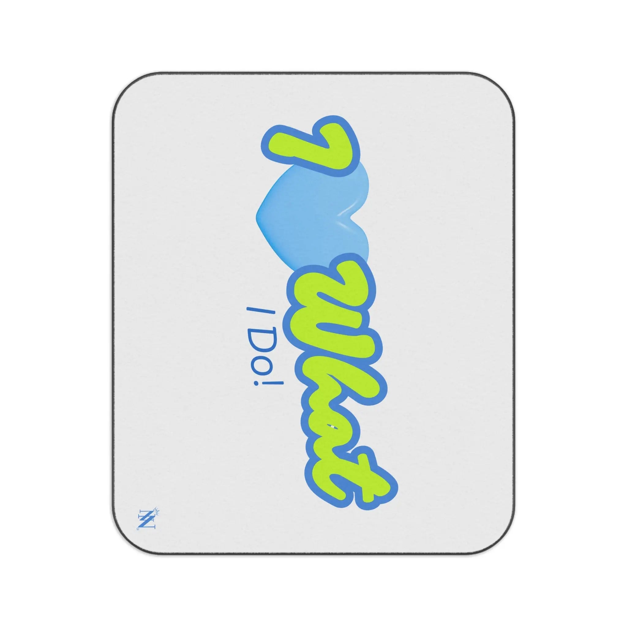 I Love What I Do! | Mix Match Fun-Flirty Lovers’ Water-Resistant Blankets