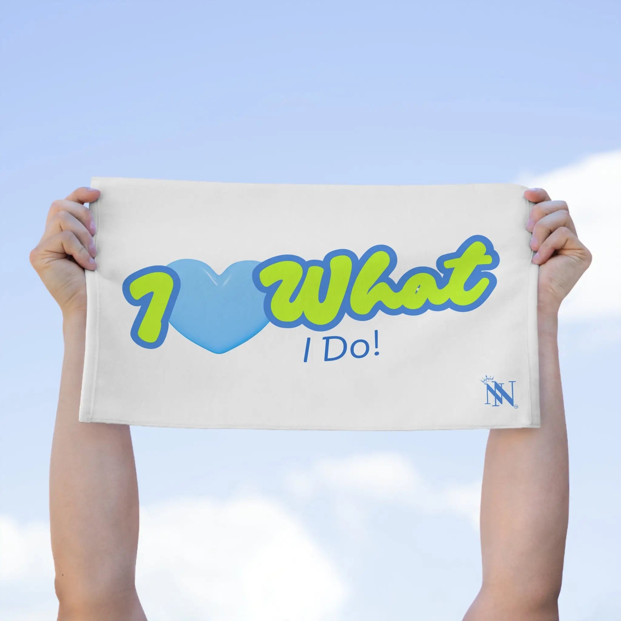 I Love What I Do! | Mix & Match Soft Fun-Flirty Lovers’ Towels