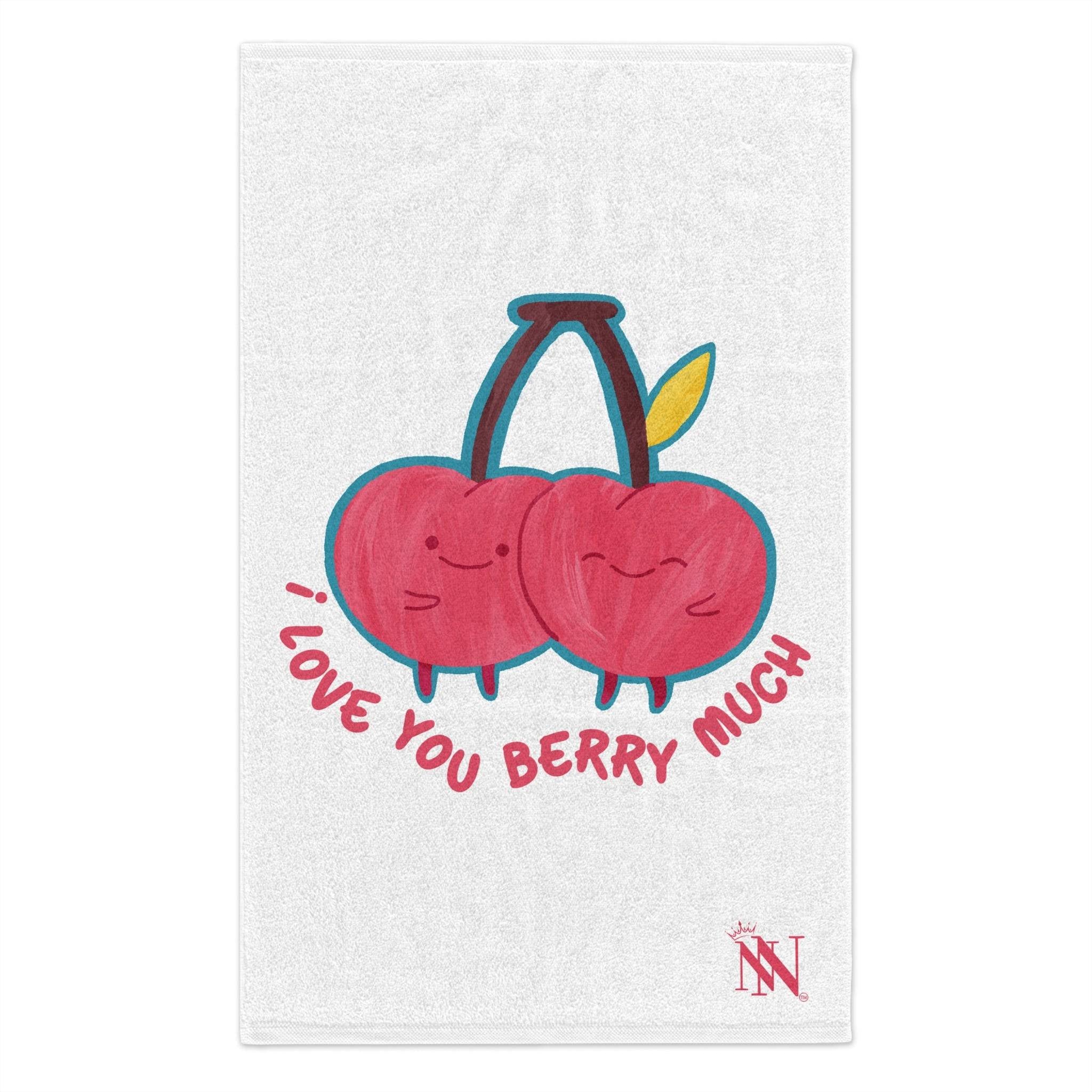 I Love You Berry Much | Mix & Match Soft Fun-Flirty Lovers’ Towels
