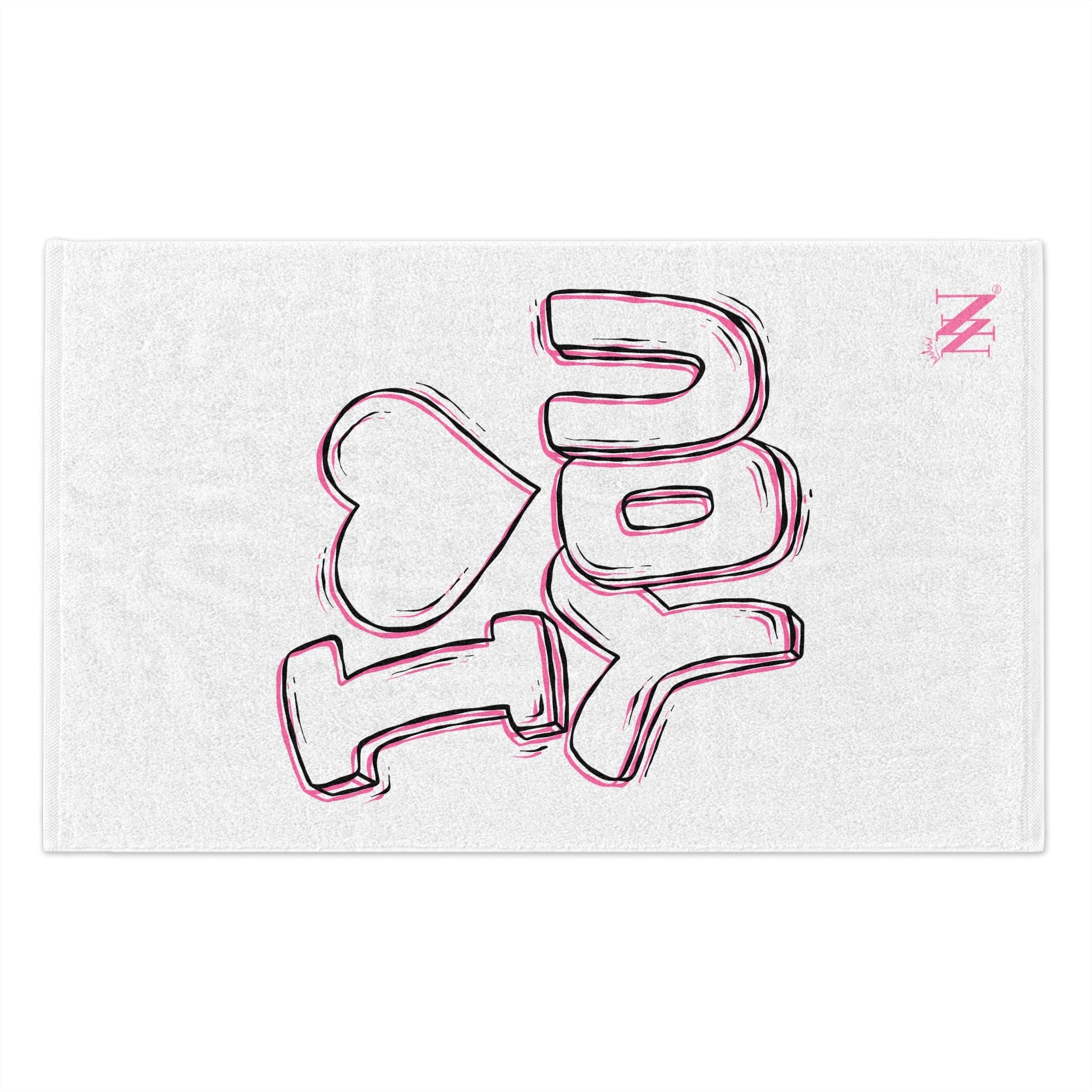 I Love You Bubble | Mix & Match Soft Fun-Flirty Lovers’ Towels
