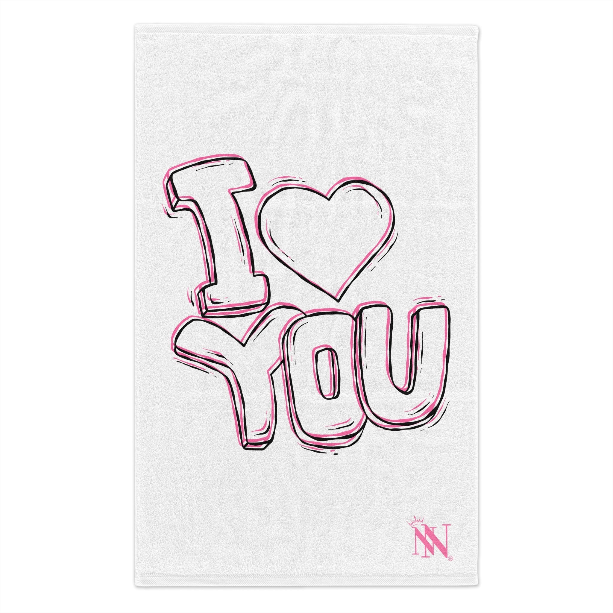 I Love You Bubble | Mix & Match Soft Fun-Flirty Lovers’ Towels