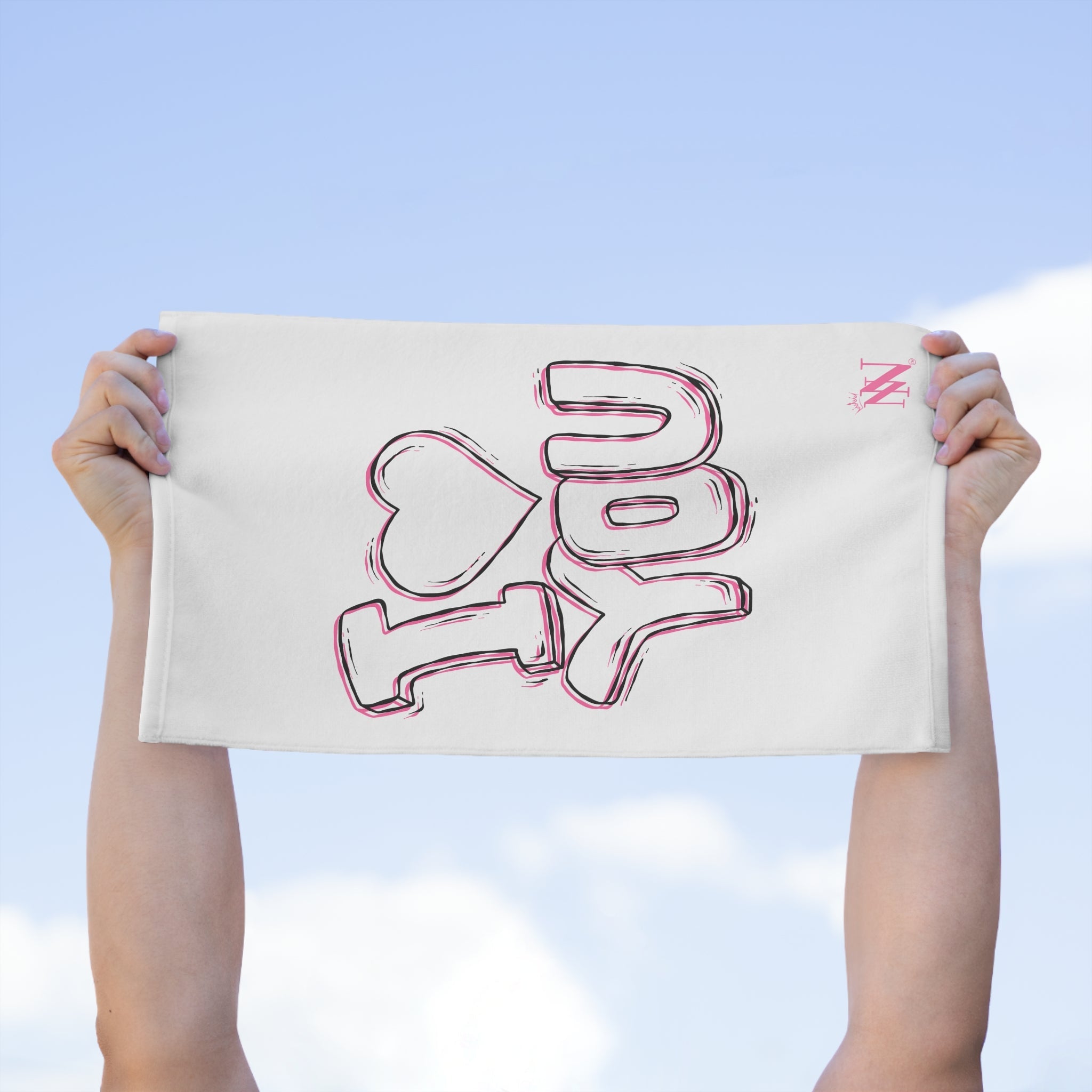 I Love You Bubble | Mix & Match Soft Fun-Flirty Lovers’ Towels