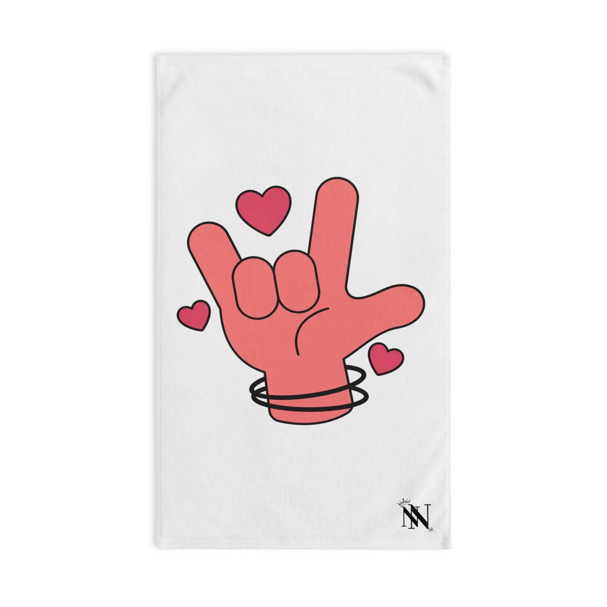 I Love You Hand Sign | Mix & Match Original Fun-Flirty Lovers’ Towels