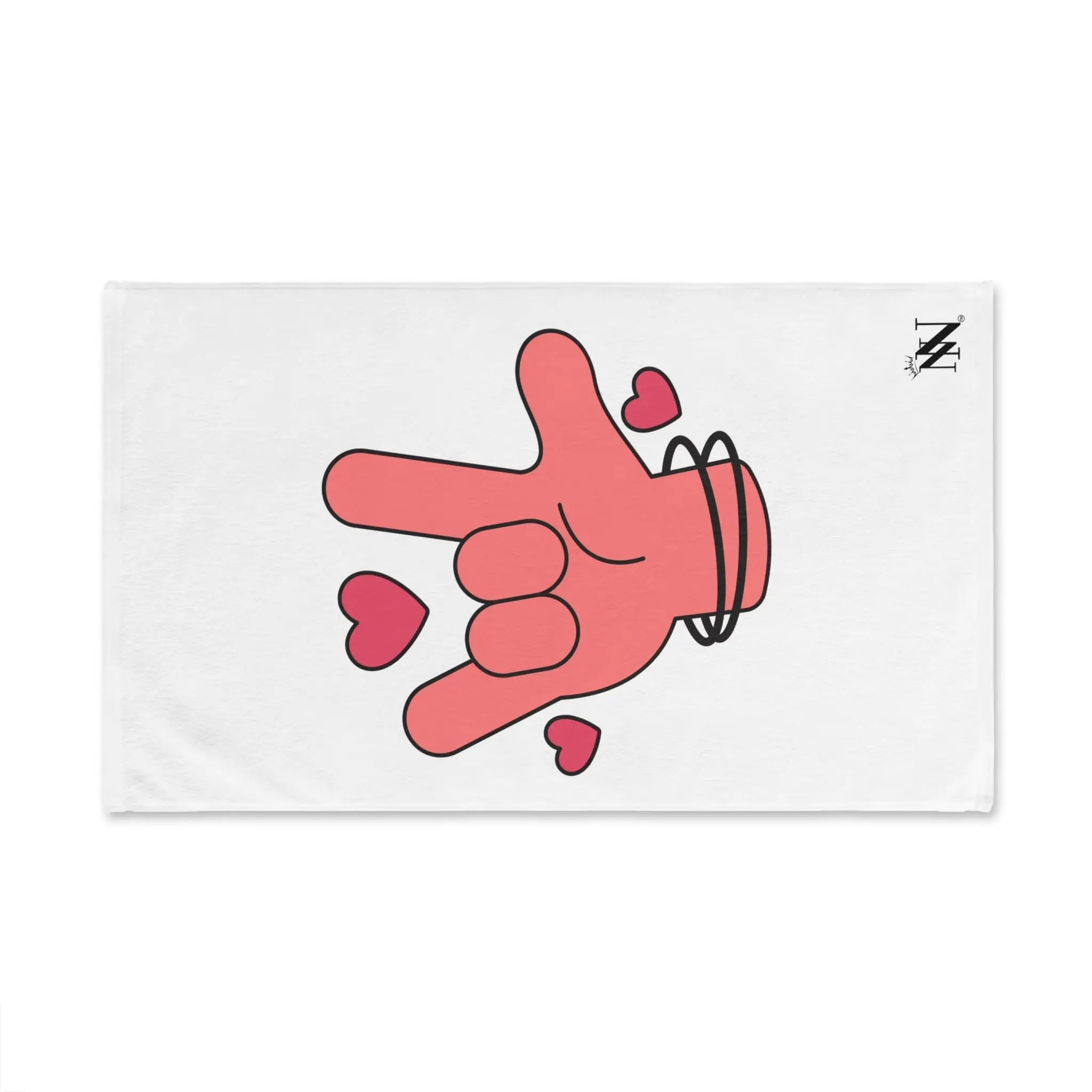 I Love You Hand Sign | Mix & Match Original Fun-Flirty Lovers’ Towels