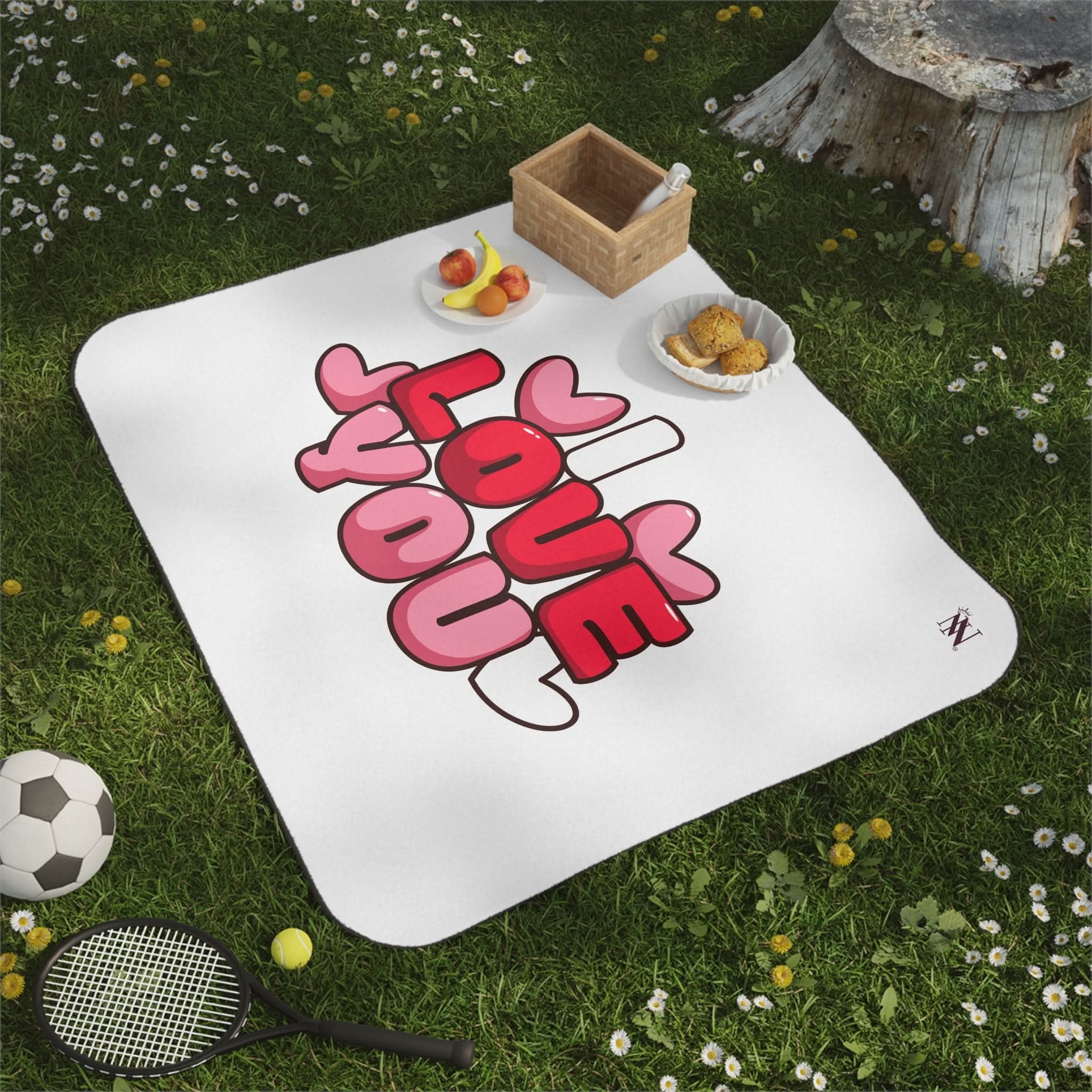 I Love You Hearts | Mix Match Fun-Flirty Lovers’ Water-Resistant Blankets