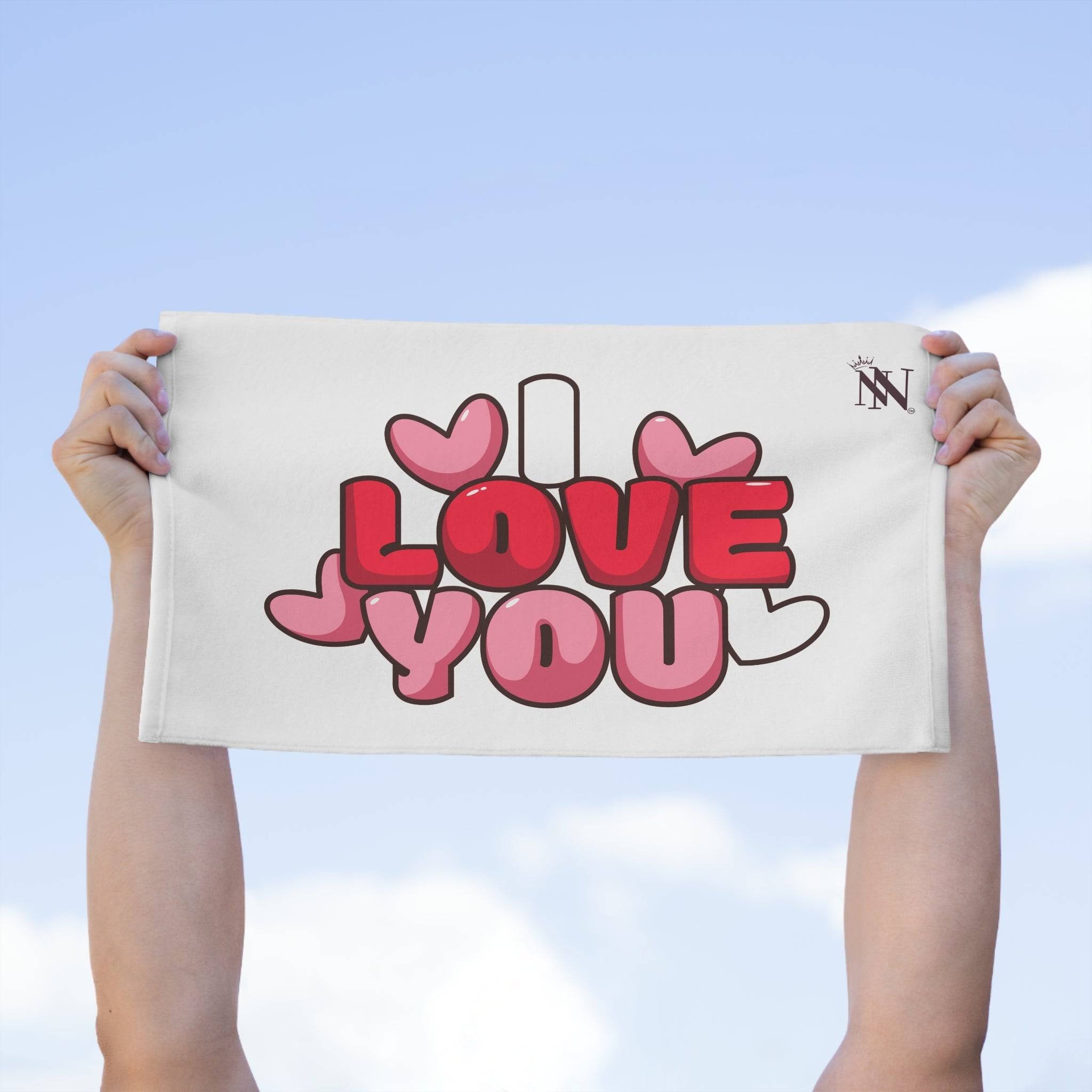 I Love You | Mix & Match Soft Fun-Flirty Lovers’ Towels