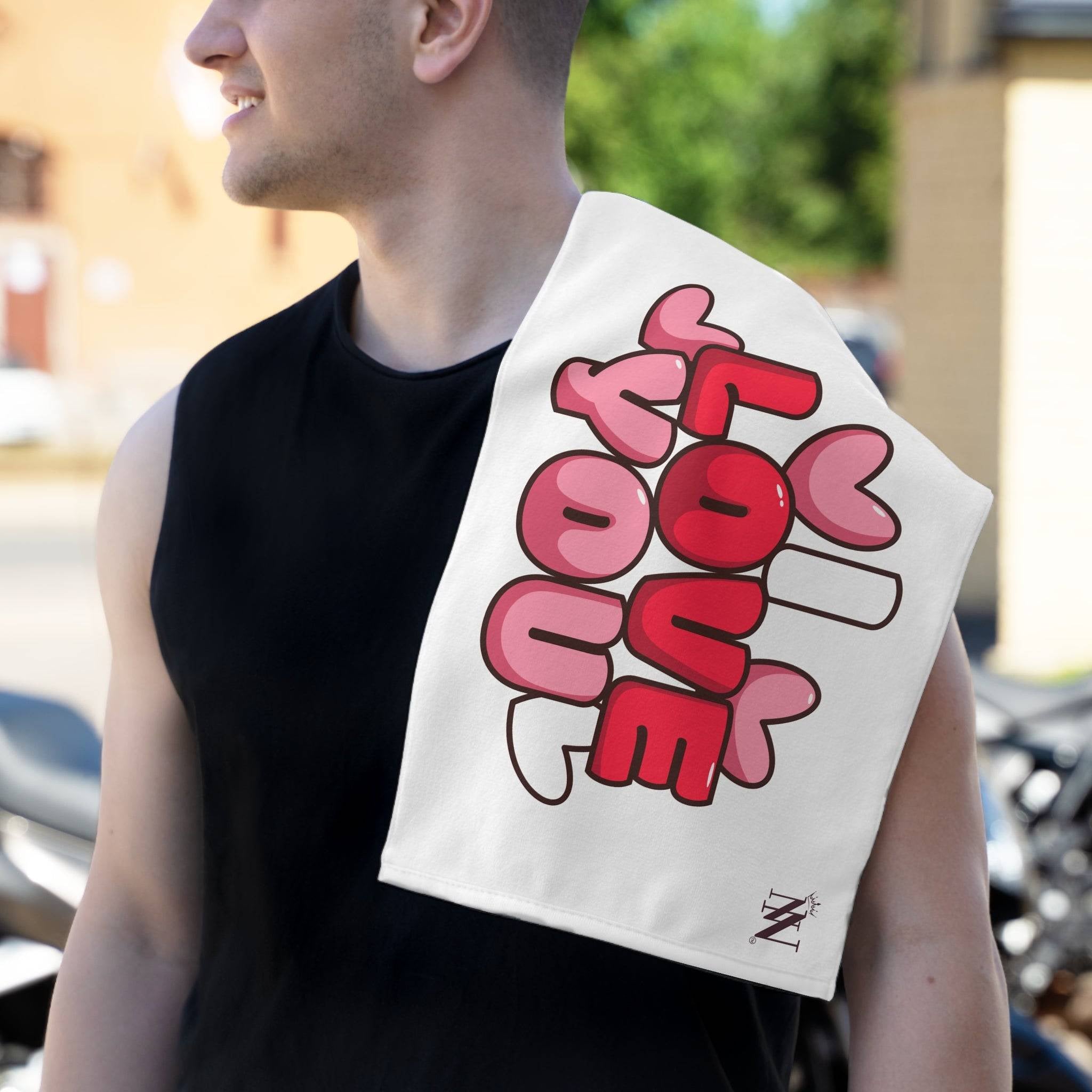 I Love You | Mix & Match Soft Fun-Flirty Lovers’ Towels