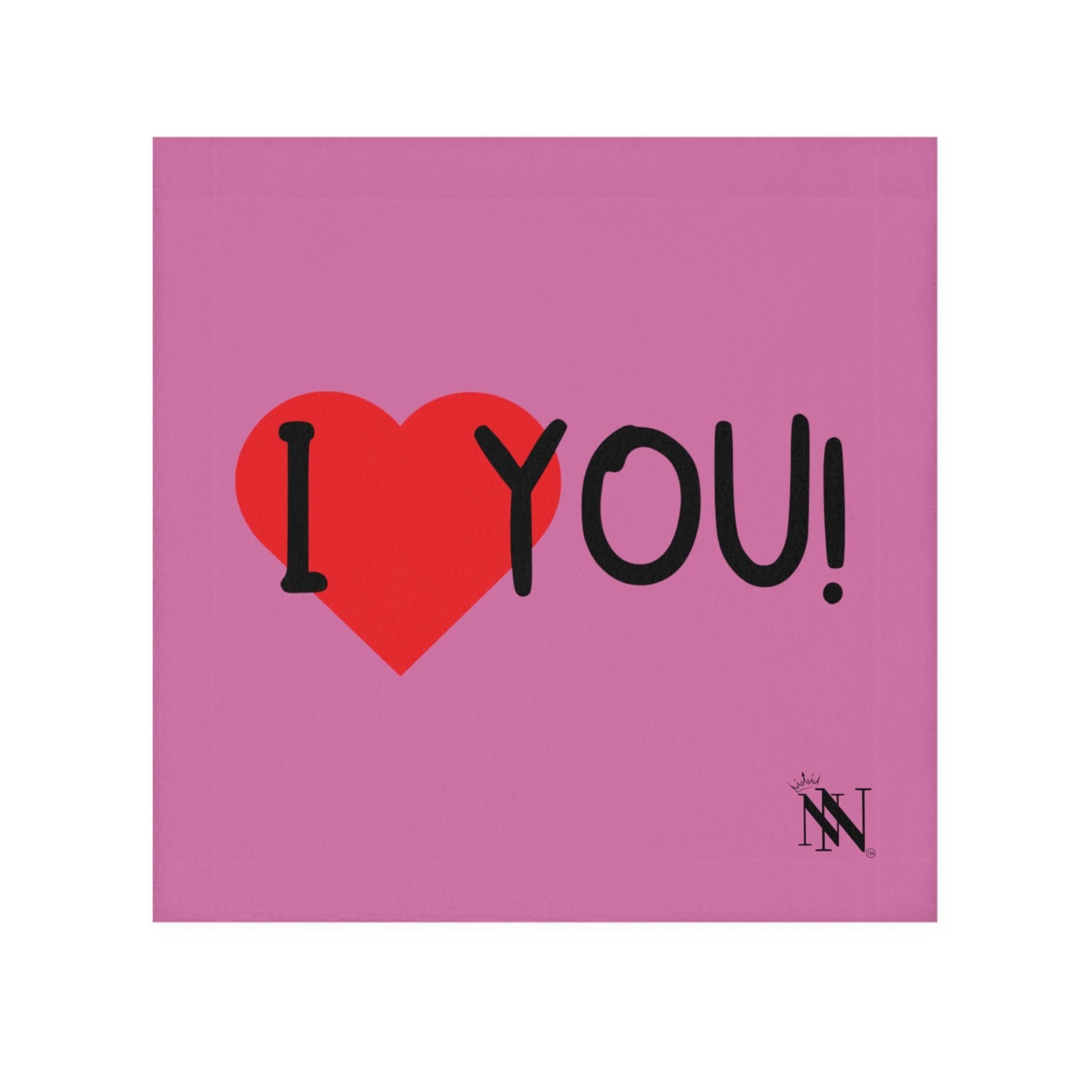 I Love You! Pink | Mix & Match Lils’ Fun-Flirty Lovers’ Towels