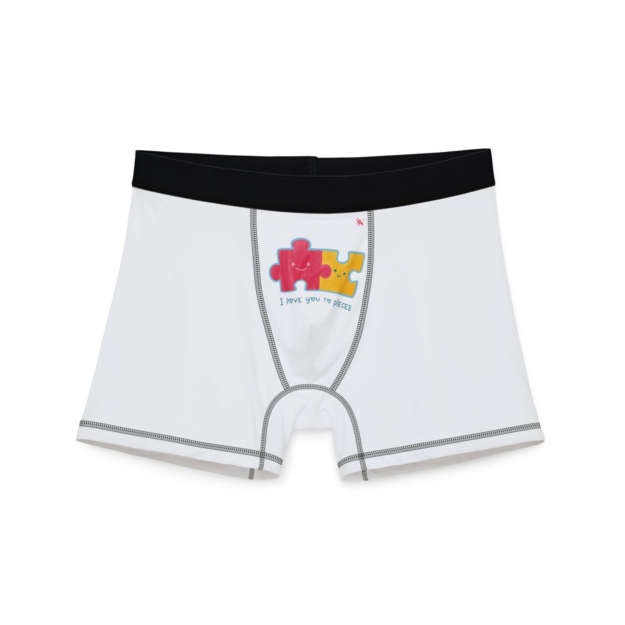 I Love You To Pieces | Mix & Match Fun-Flirty Lovers’ Boxer Briefs