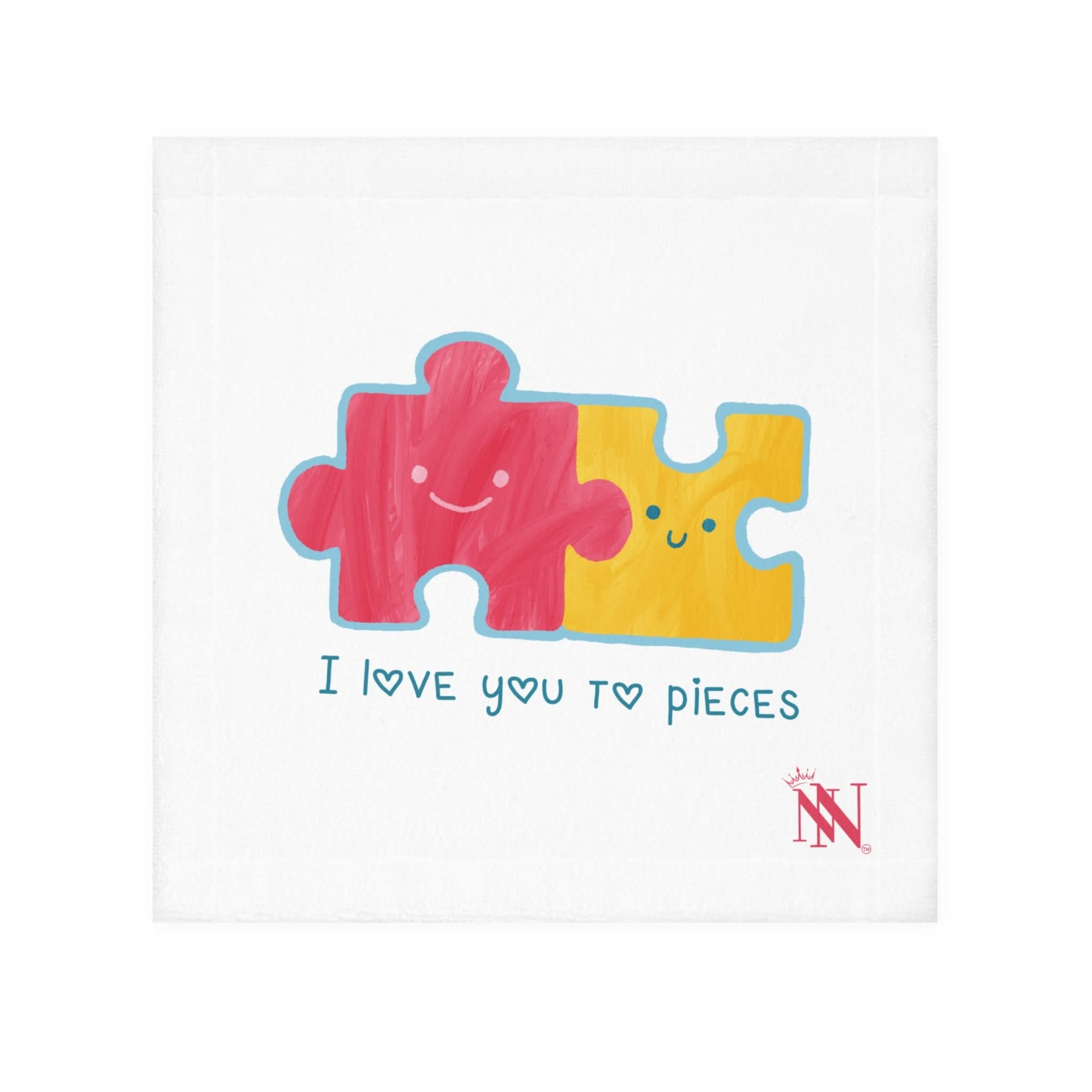 I Love You To Pieces | Mix & Match Lils’ Fun-Flirty Lovers’ Towels