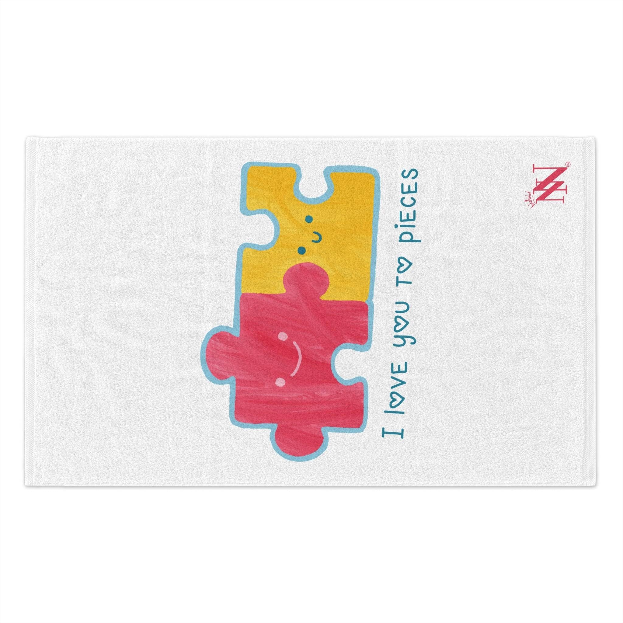 I Love You to Pieces | Mix & Match Soft Fun-Flirty Lovers’ Towels
