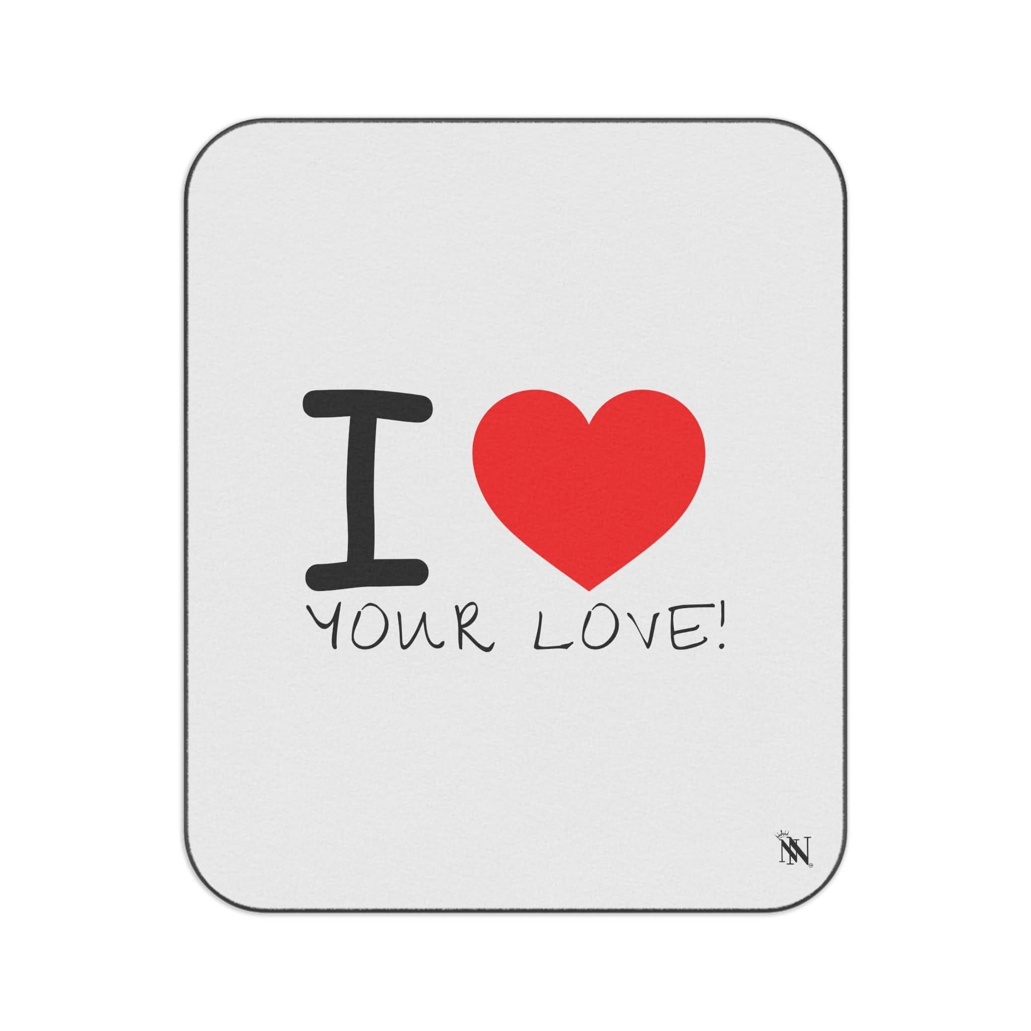 I Love Your Love | Mix Match Fun-Flirty Lovers’ Water-Resistant Blankets