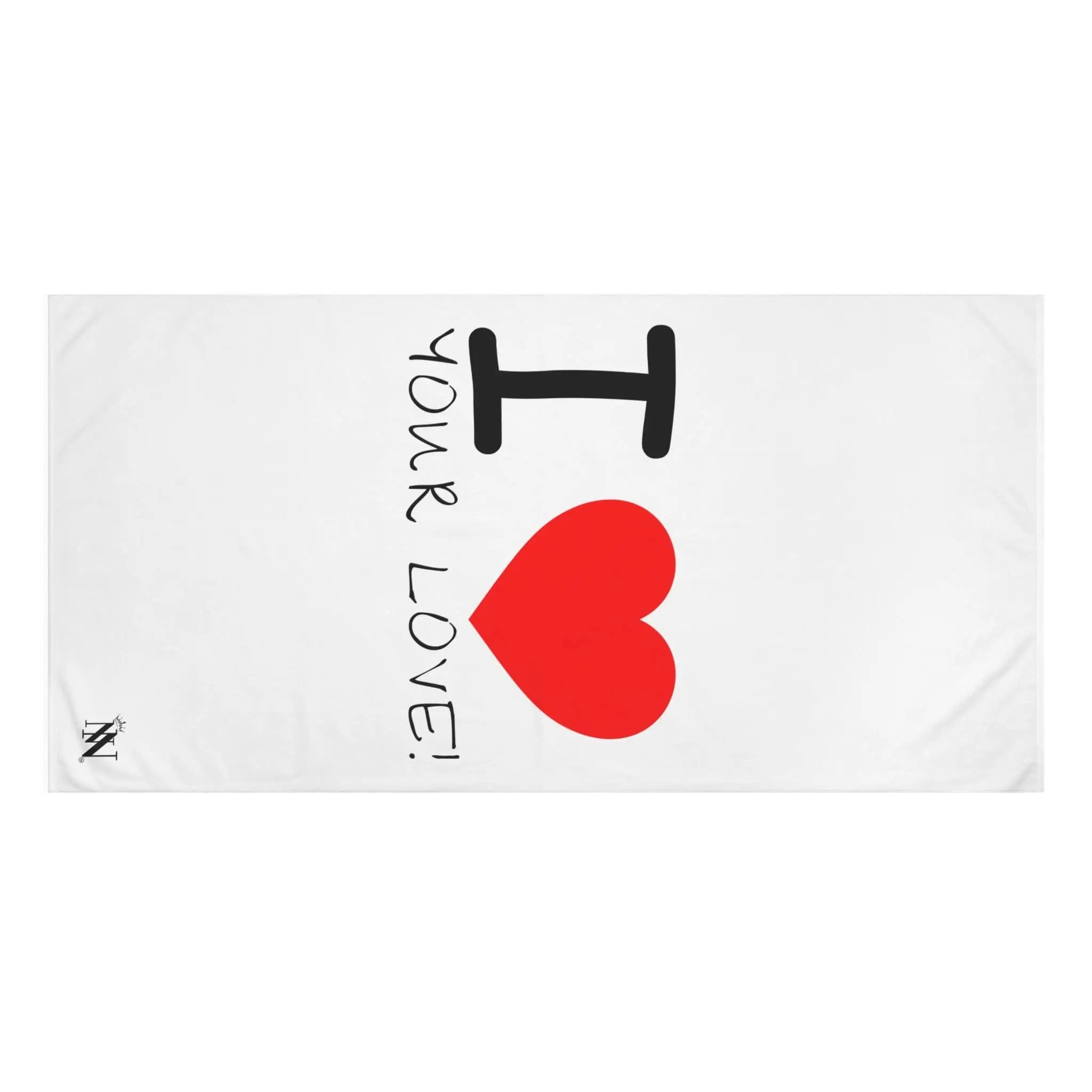 I Love Your Love | Mix & Match Naughty XL Fun-Flirty Lovers’ Towels