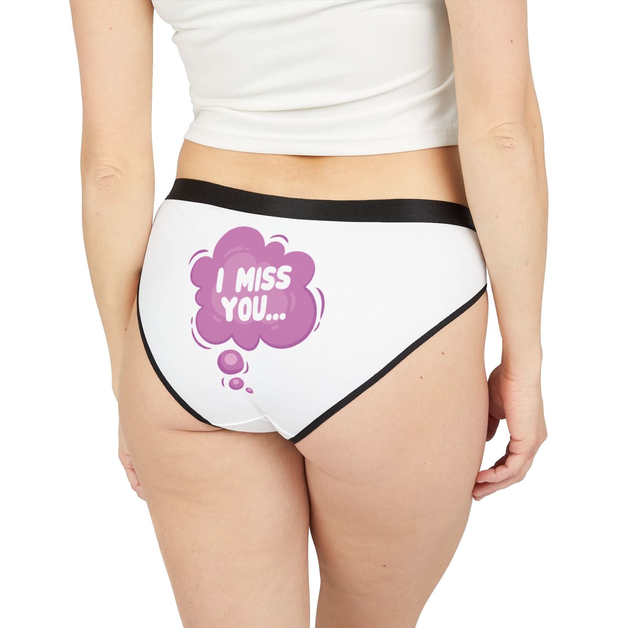 I Miss You | Mix & Match Women’s Fun-Flirty Lovers’ Panties