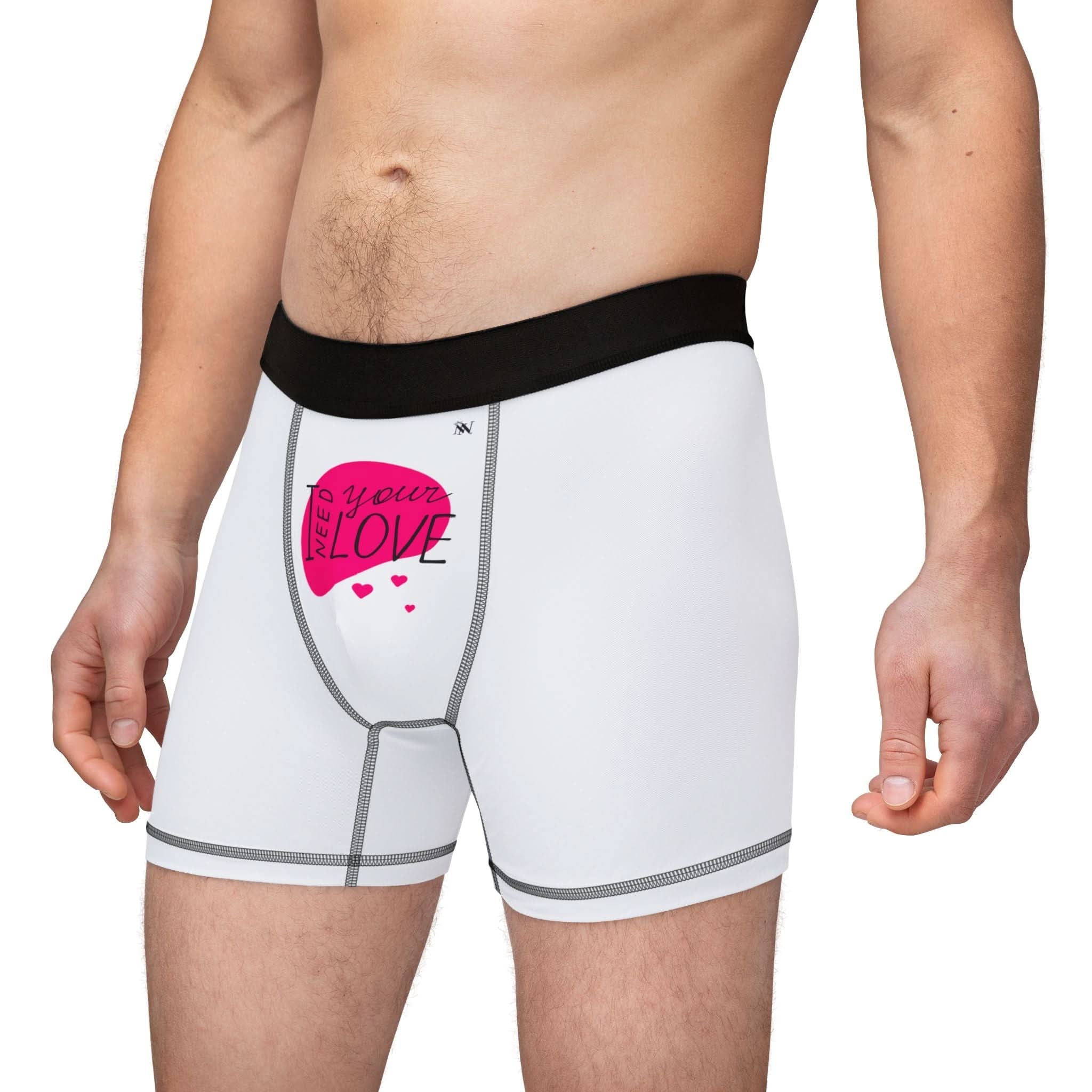I Need Your Love | Mix & Match Fun-Flirty Lovers’ Boxer Briefs