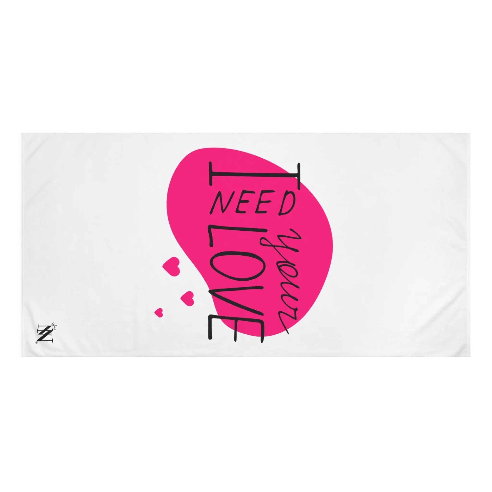 I Need Your Love | Mix & Match Naughty XL Fun-Flirty Lovers’ Towels