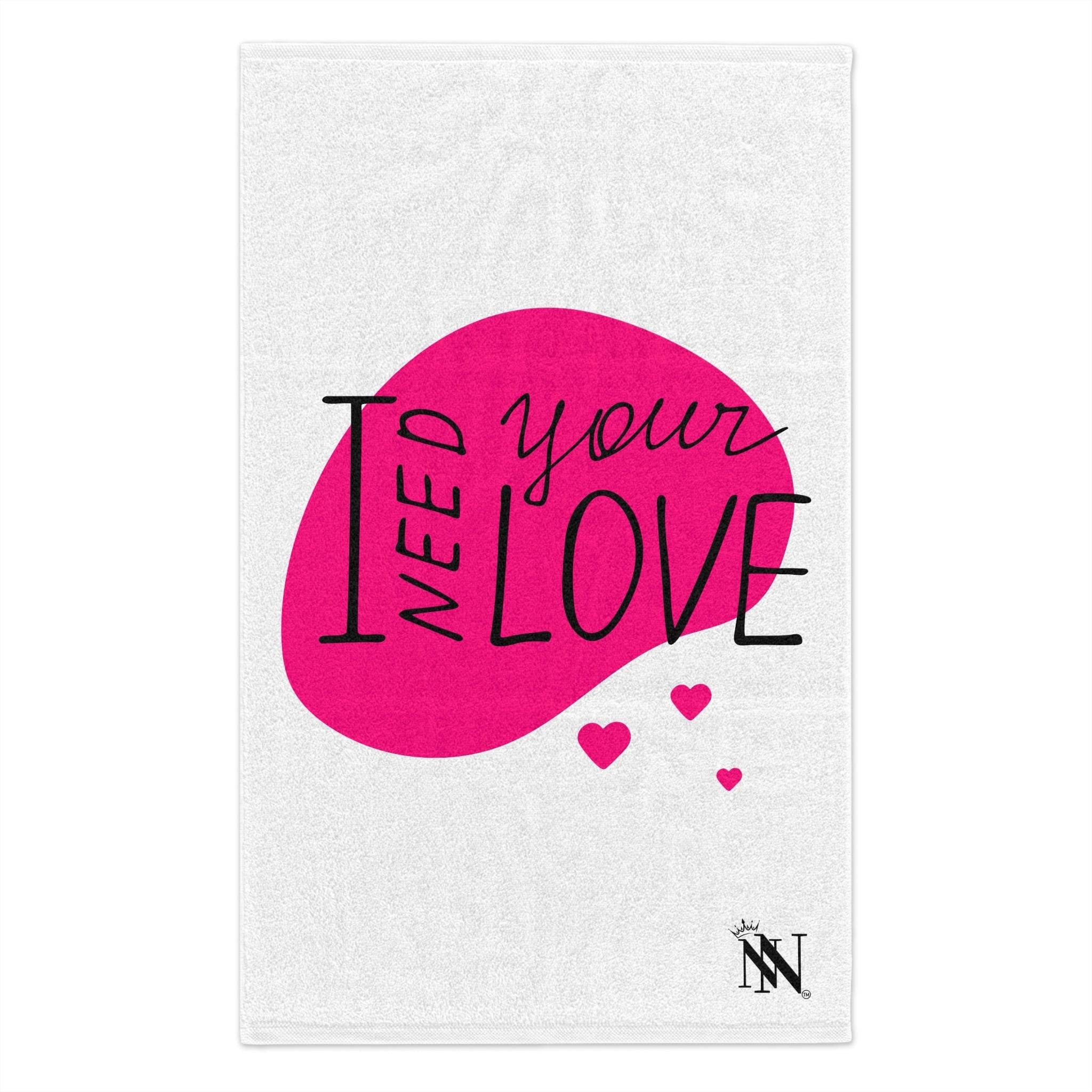 I Need Your Love | Mix & Match Soft Fun-Flirty Lovers’ Towels