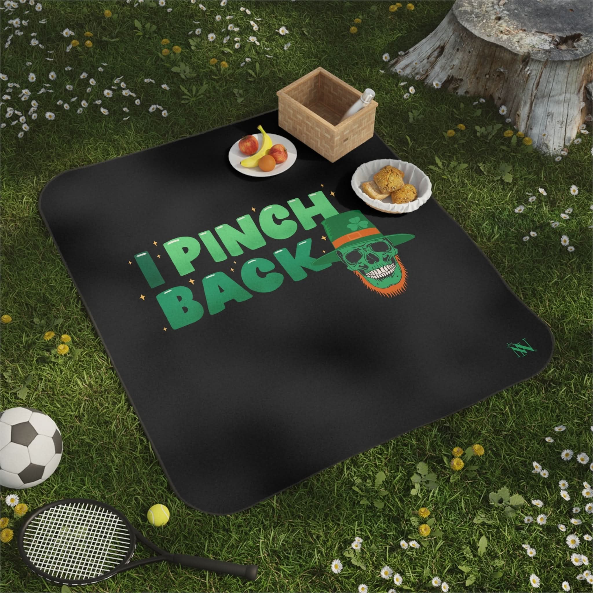 I Pinch Back | Mix Match Fun-Flirty Lovers’ Water-Resistant Blankets