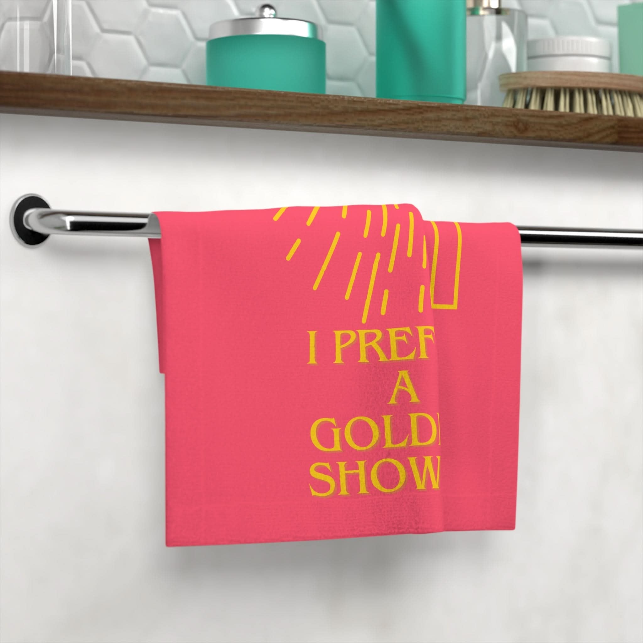 I Prefer A Golden Shower | Mix & Match Lils’ Fun-Flirty Lovers’ Towels