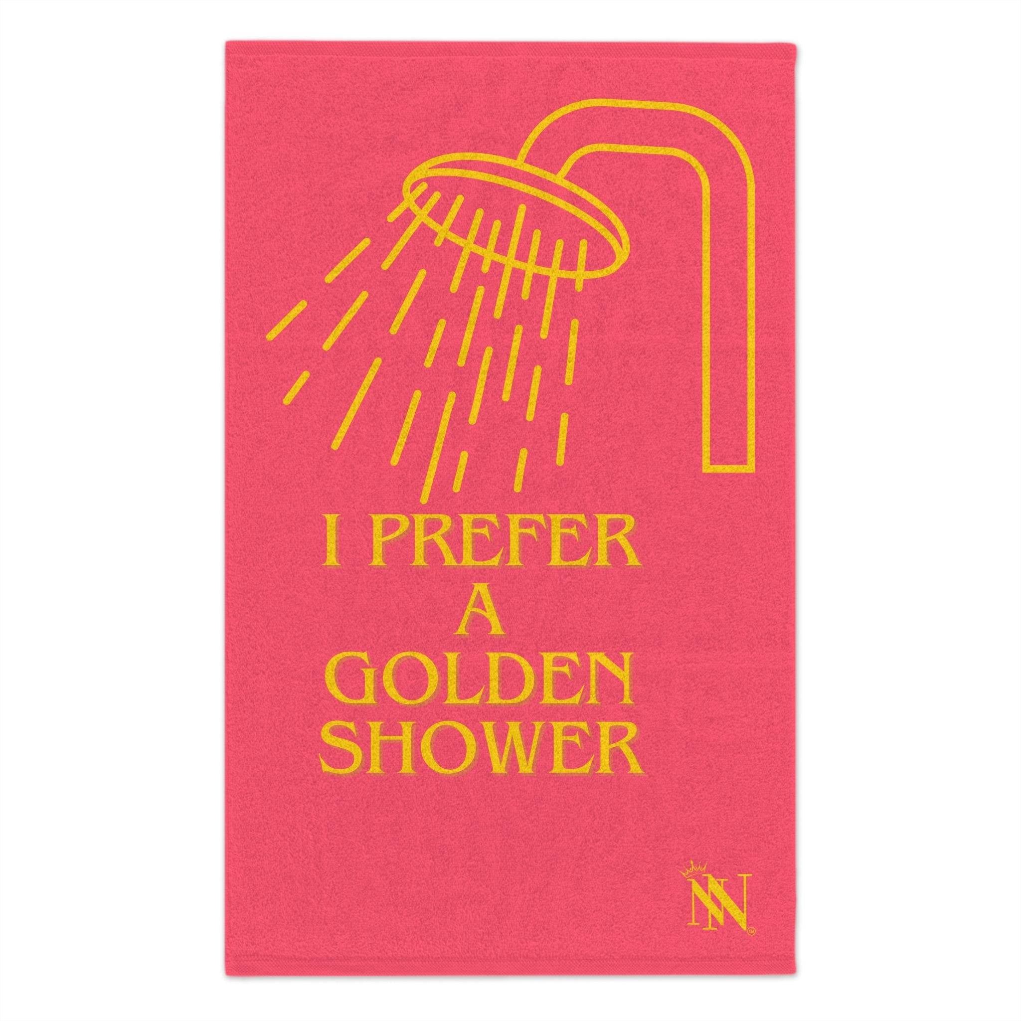 I Prefer a Golden Shower | Mix & Match Soft Fun-Flirty Lovers’ Towels