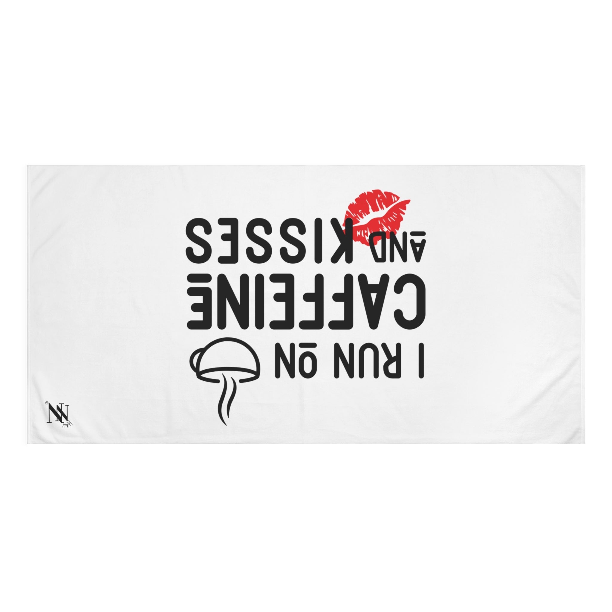 I Run on Caffeine & Kisses | Mix & Match Naughty XL Fun-Flirty Lovers’ Towels