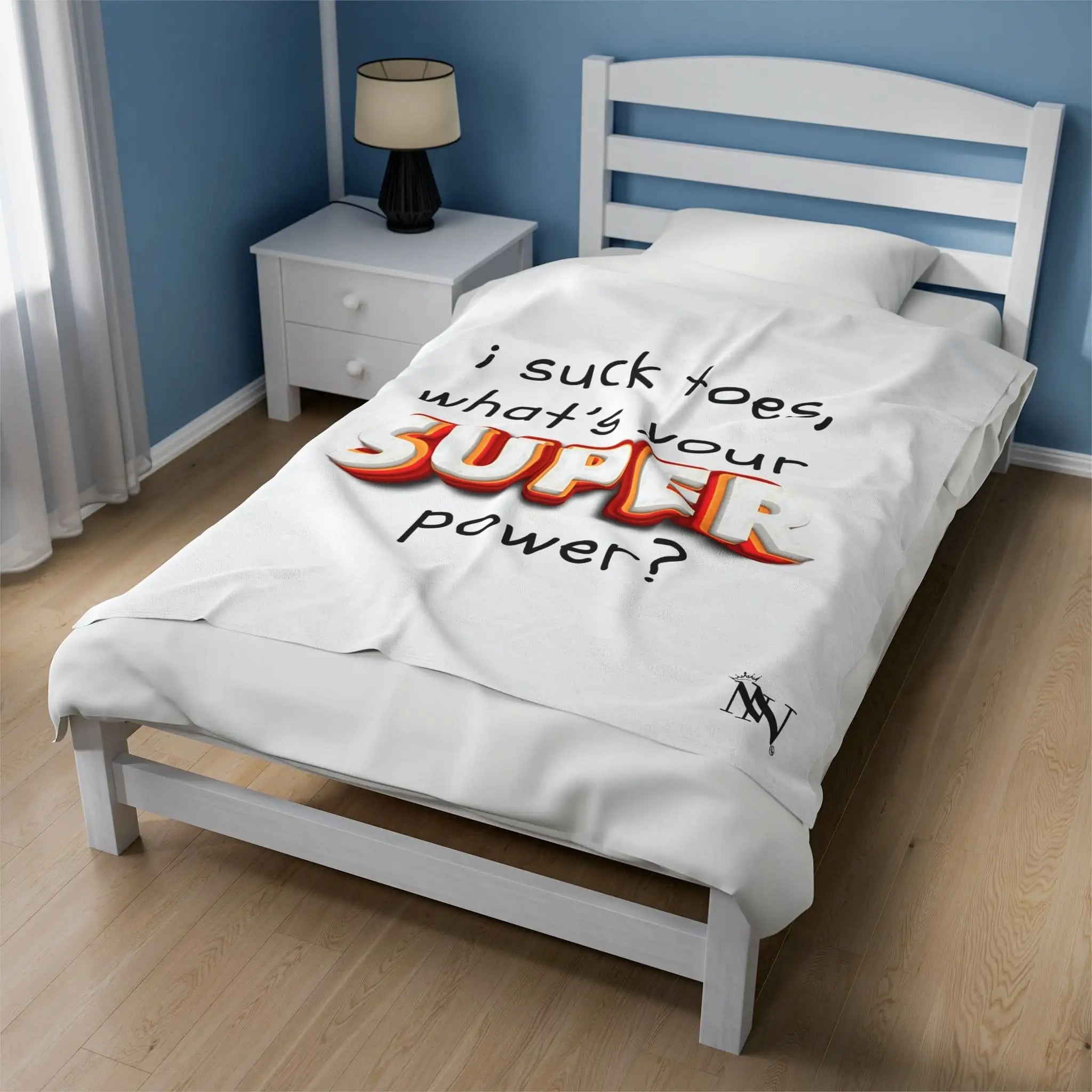 I Suck Toes | Mix & Match Fun-Flirty Lovers’ Blankets