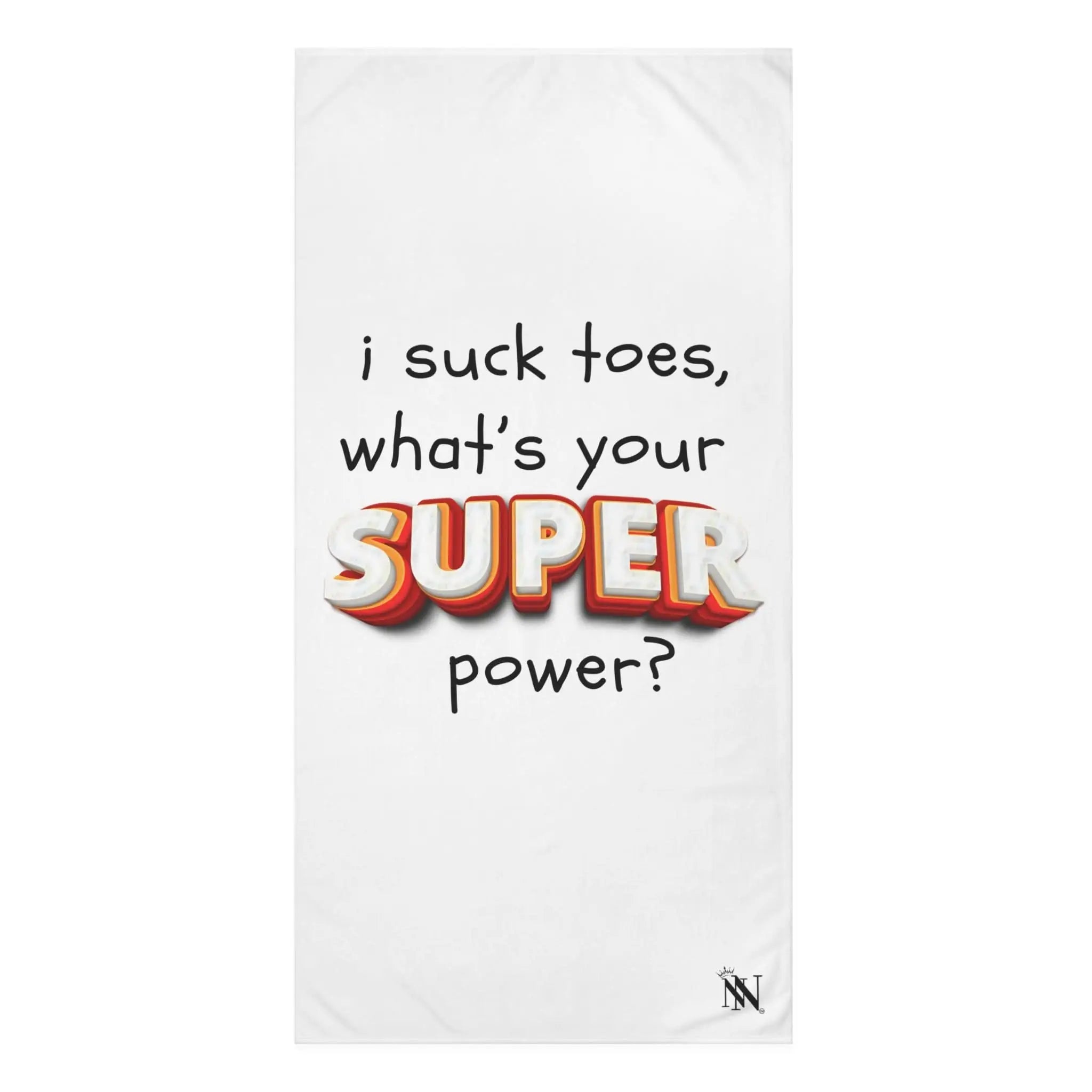 I Suck Toes | Mix & Match Naughty XL Fun-Flirty Lovers’ Towels